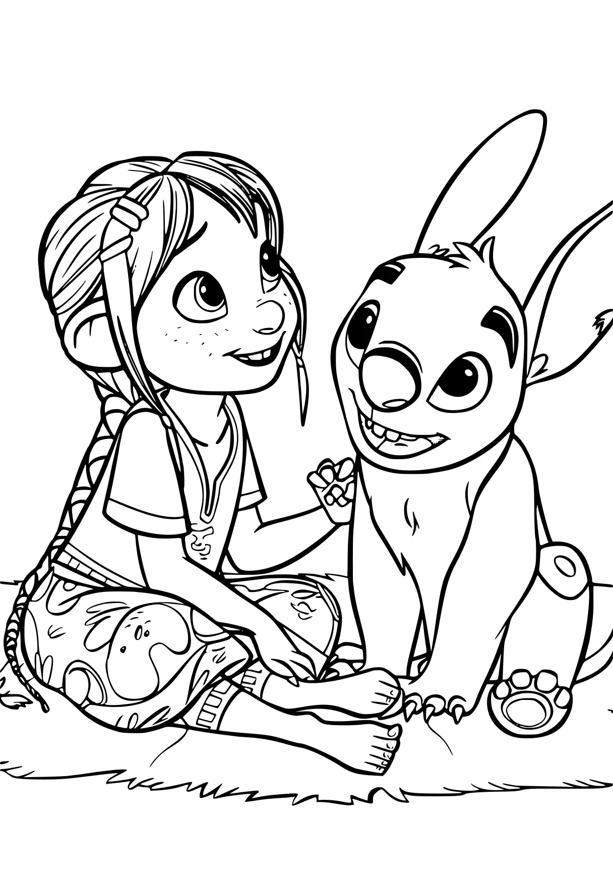 lilo and stitch coloring pages zootopia, stitch, lilo, bunnies, bunny, free page downloads