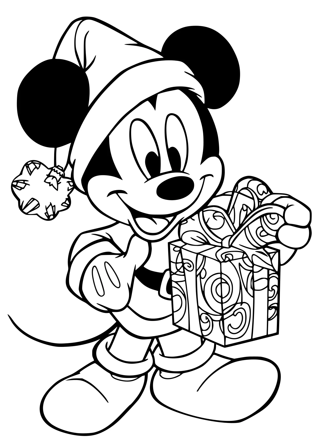 disney christmas coloring pages mickey, ts, minnie, free page downloads