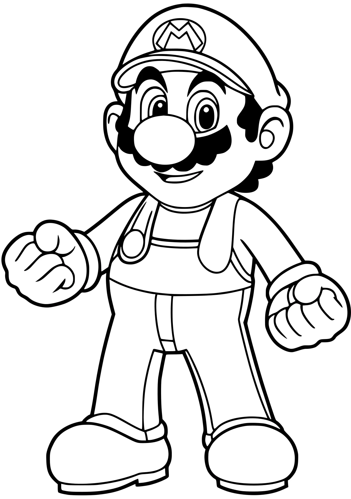 mario coloring book pages mario, luigi, toad, kart, blippi, free page downloads