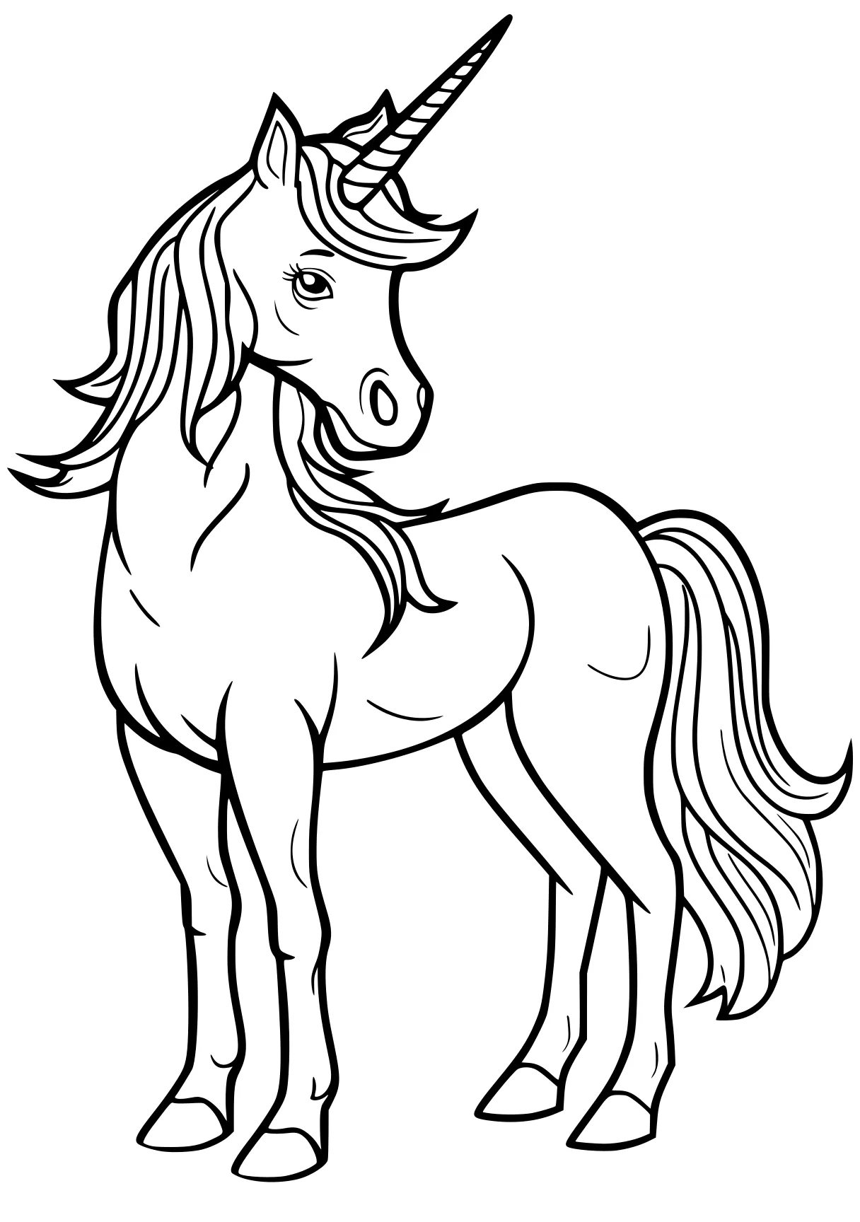 printable unicorn coloring pages pony, horse, unicorn, alicorn, mlp, free page downloads