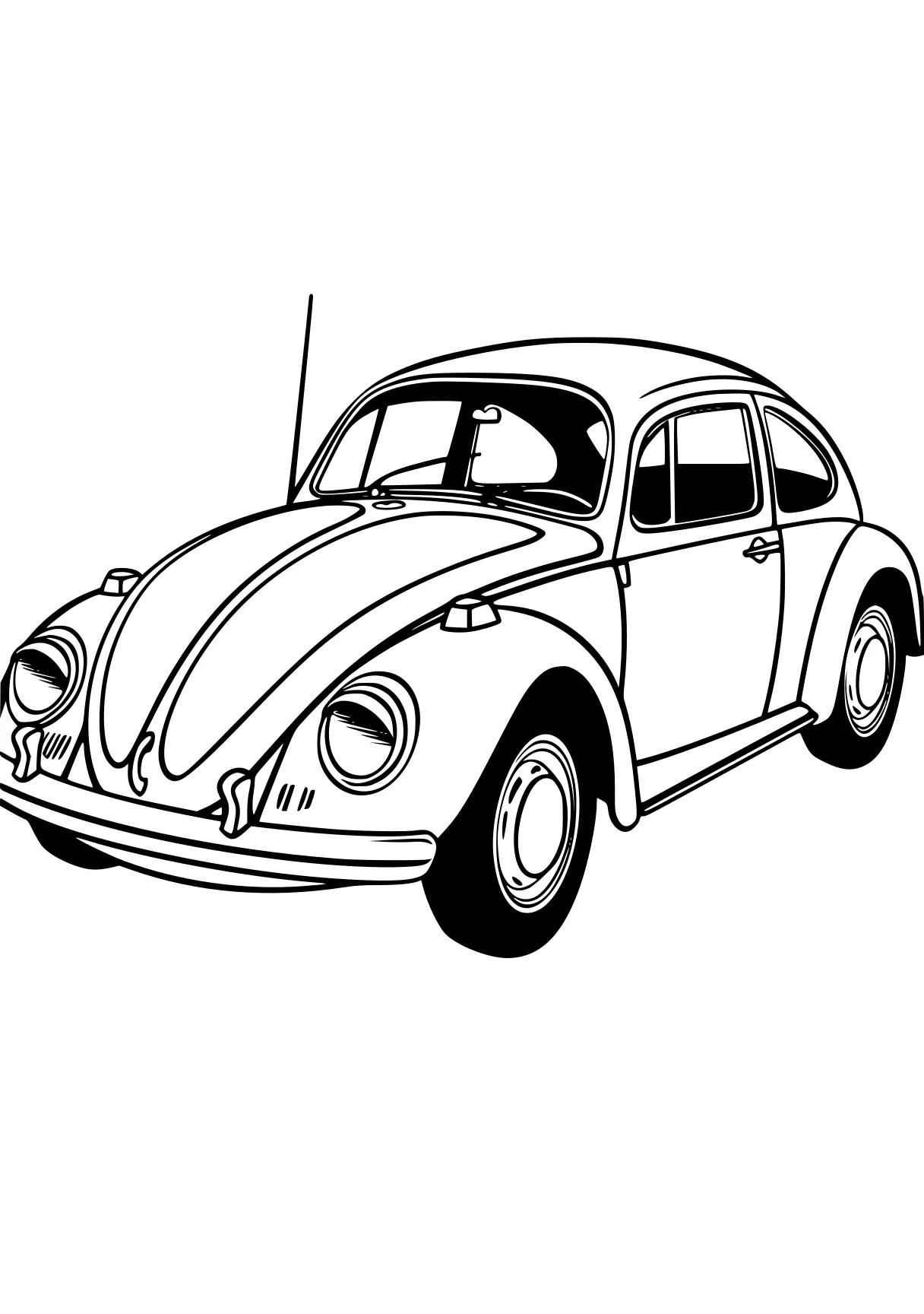 car coloring sheet car, vehicle, cars, robocar, a4, free page downloads