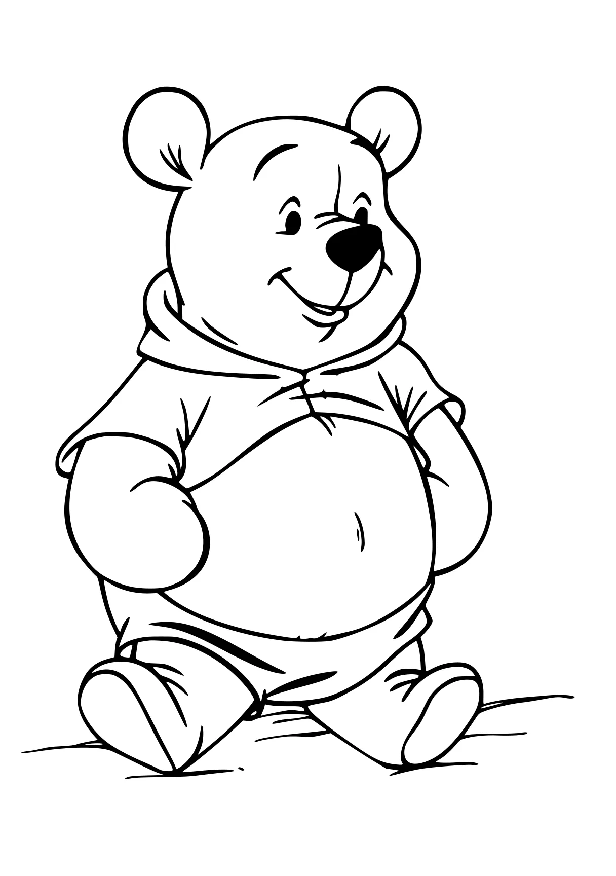 pooh bear coloring pages pooh, bear, winnie, fazbear, teddy, free page downloads