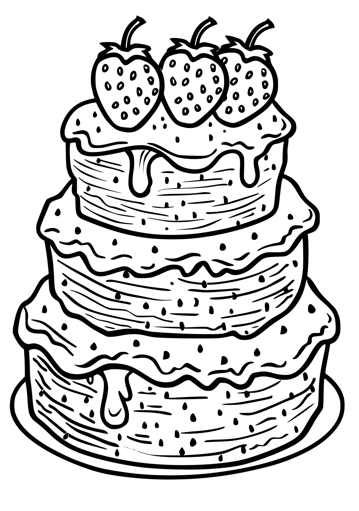 strawberry shortcake coloring page cake, shortcake, cupcake, burger, free downloads