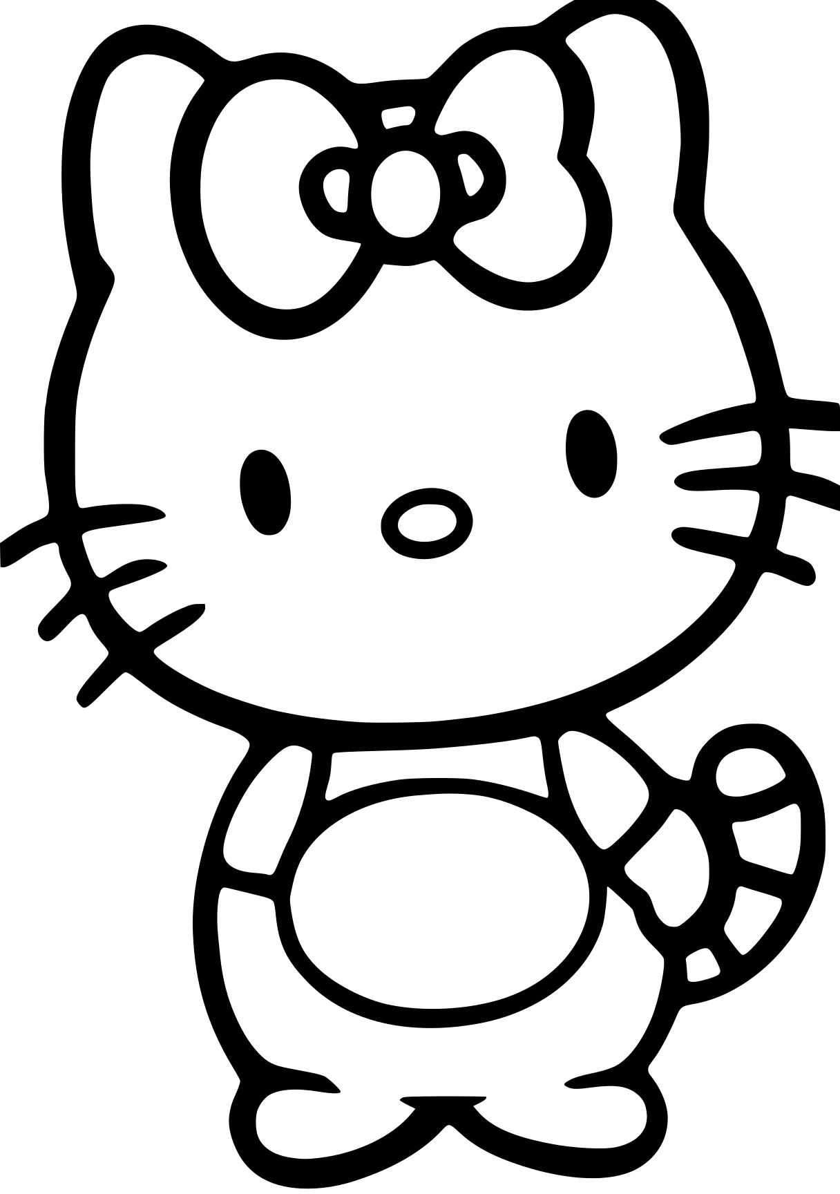 hello kitty coloring book sanrio, peppa, cinnamoroll, pinkfong, kitty, free page downloads