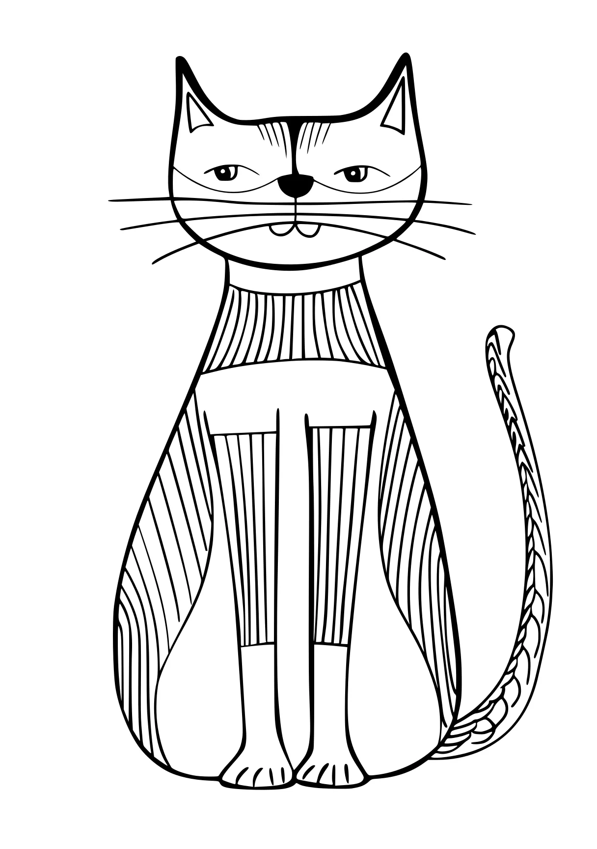 cat coloring cat, illustrator, caticorn, kitty, free page downloads