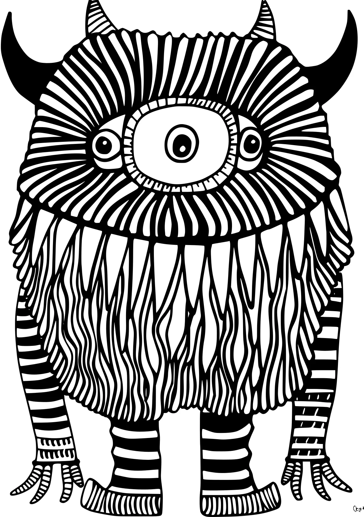 huggy wuggy coloring page owl, zentangle, hedgehog, zebra, creature, free downloads