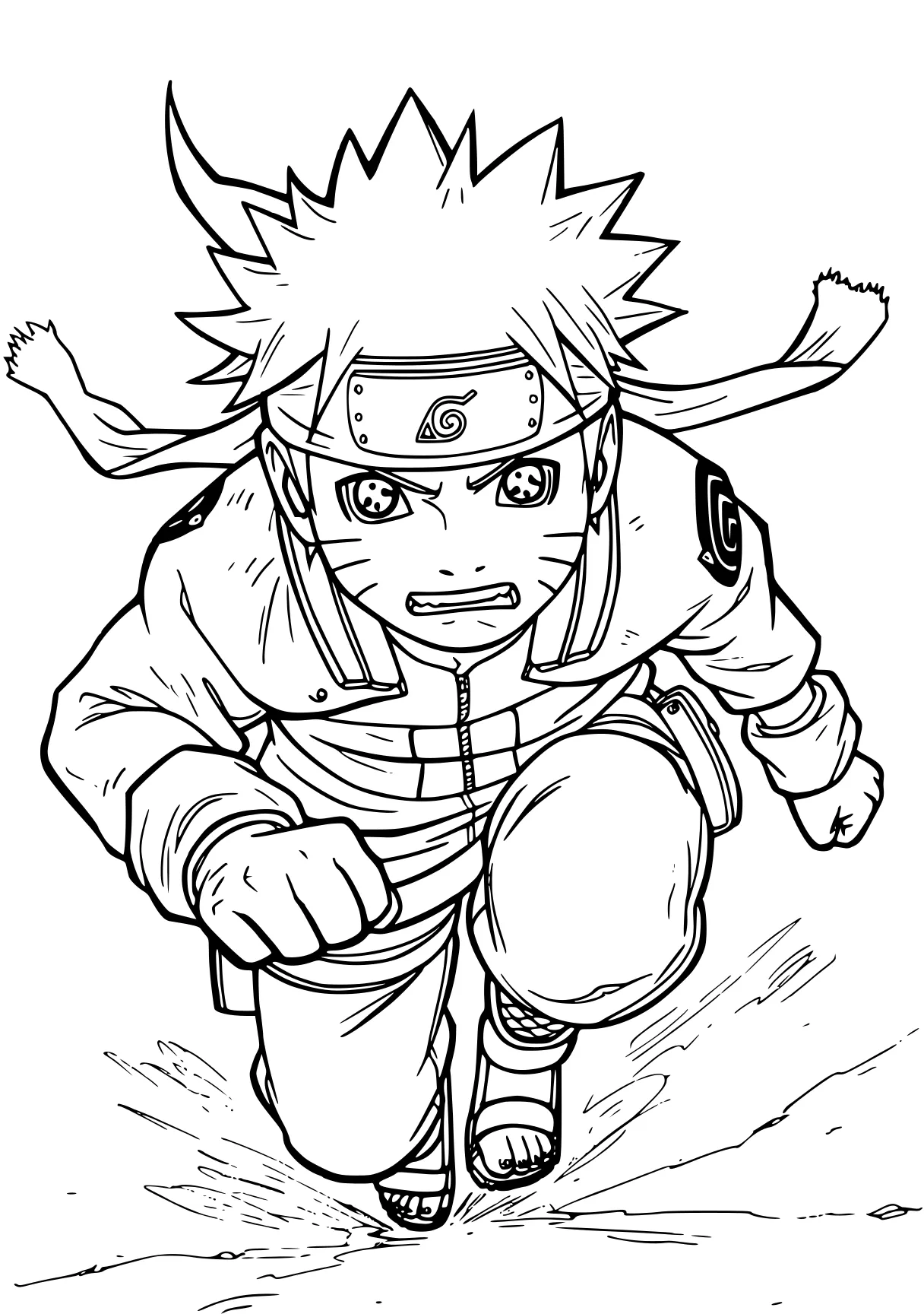 coloring pages naruto naruto, kakashi, sasuke, boruto, tanjiro, free page downloads