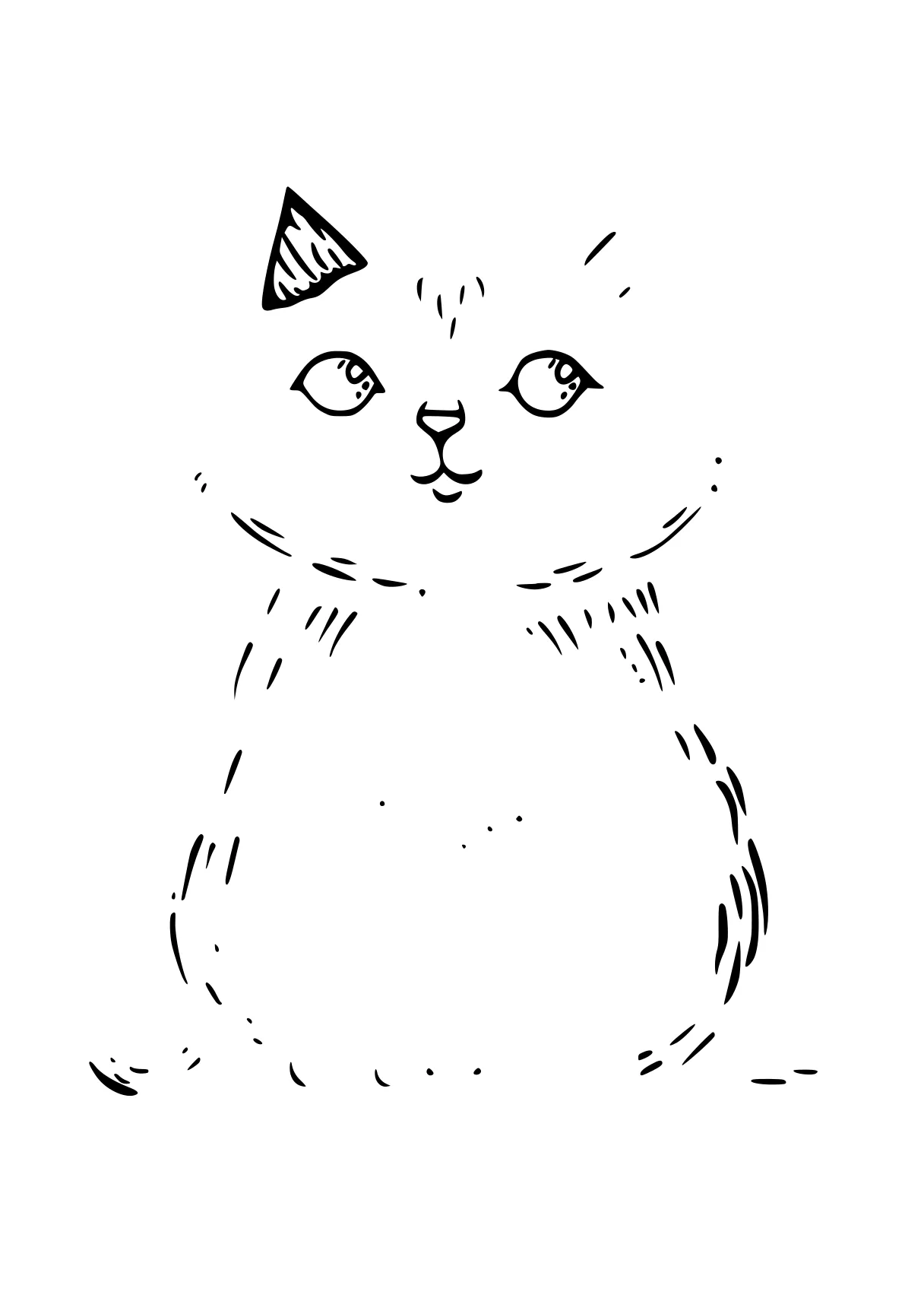 free printable coloring sheets caticorn, kitty, cat, cats, unikitty, page downloads