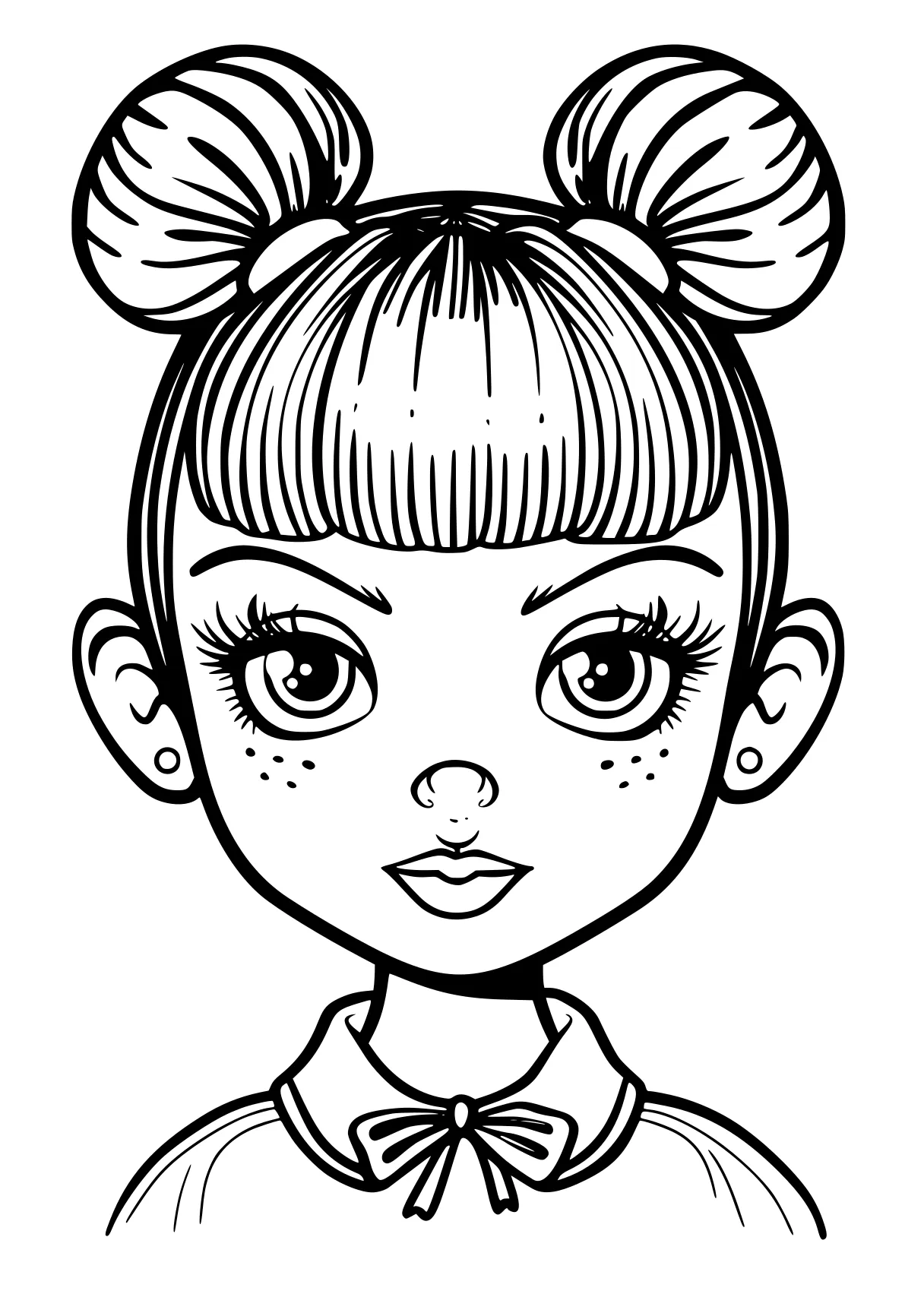 bobbie goods coloring pages illustrator, bratz, girl, chibi, betty, free page downloads