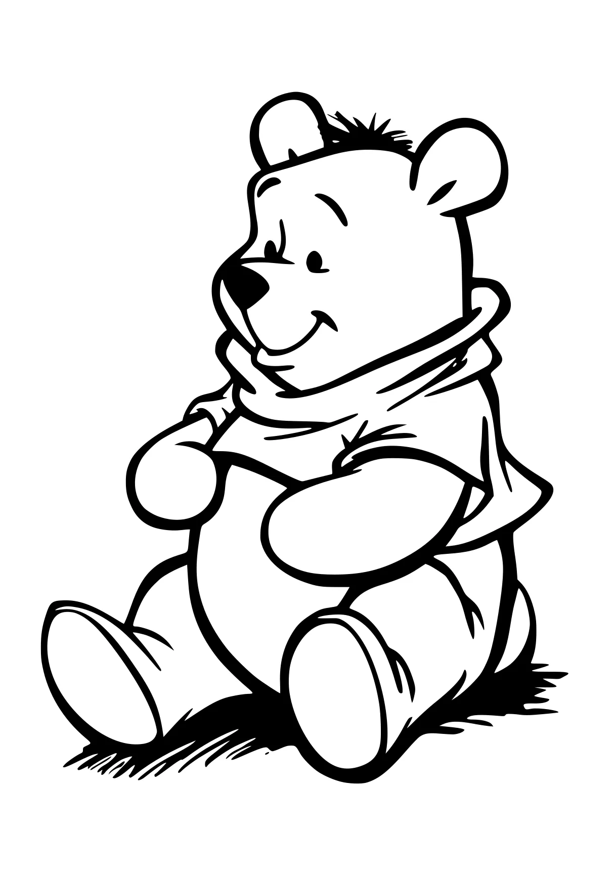 winnie the pooh coloring pages pooh, winnie, bear, fazbear, mickey, free page downloads