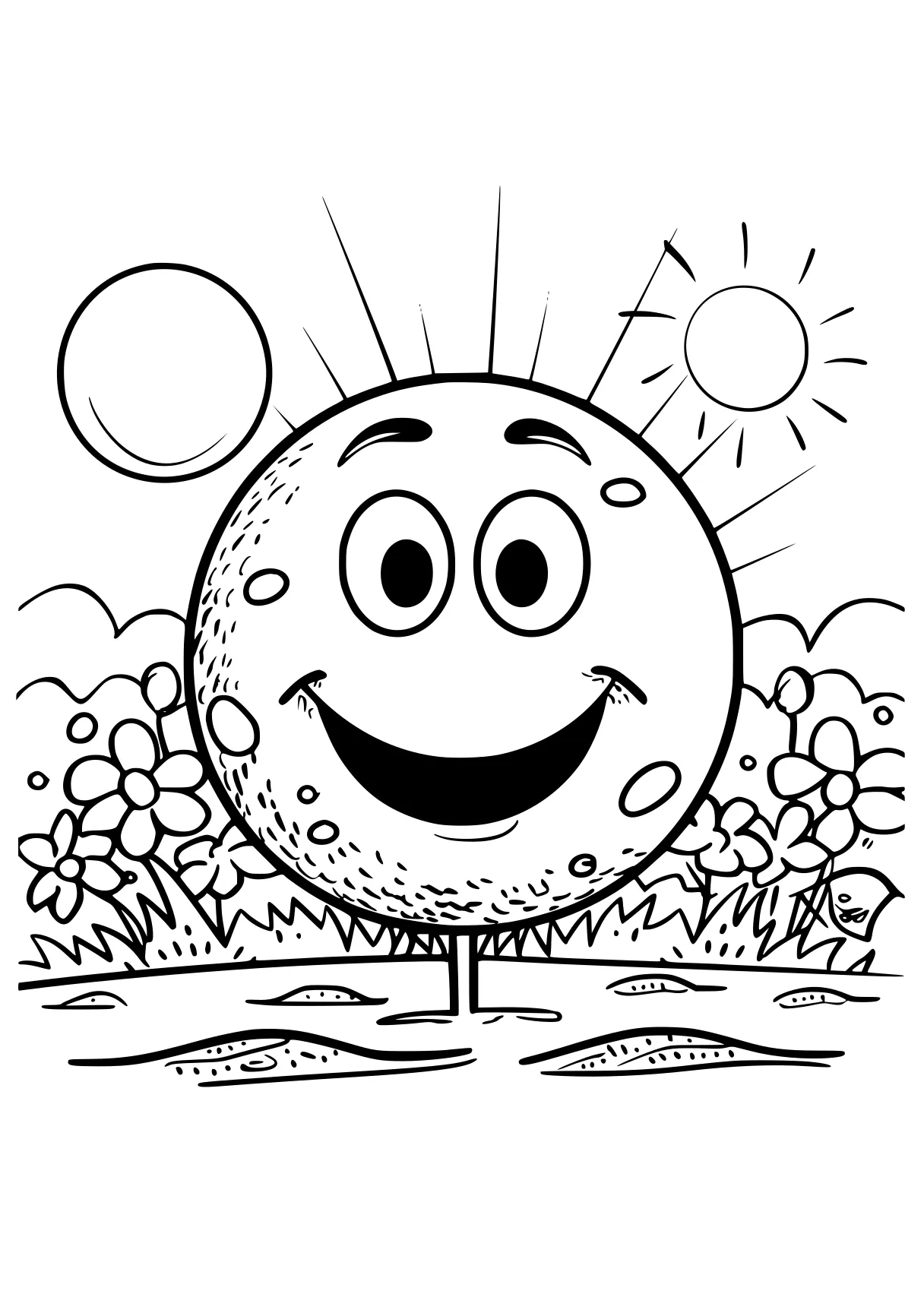 wednesday coloring pages sun, dot, illustrator, free page downloads