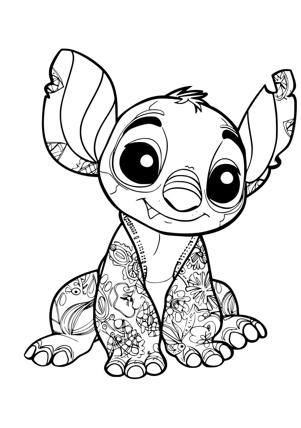 stitch colouring pages stitch, squirtle, vampirina, dumbo, koala, free coloring page downloads