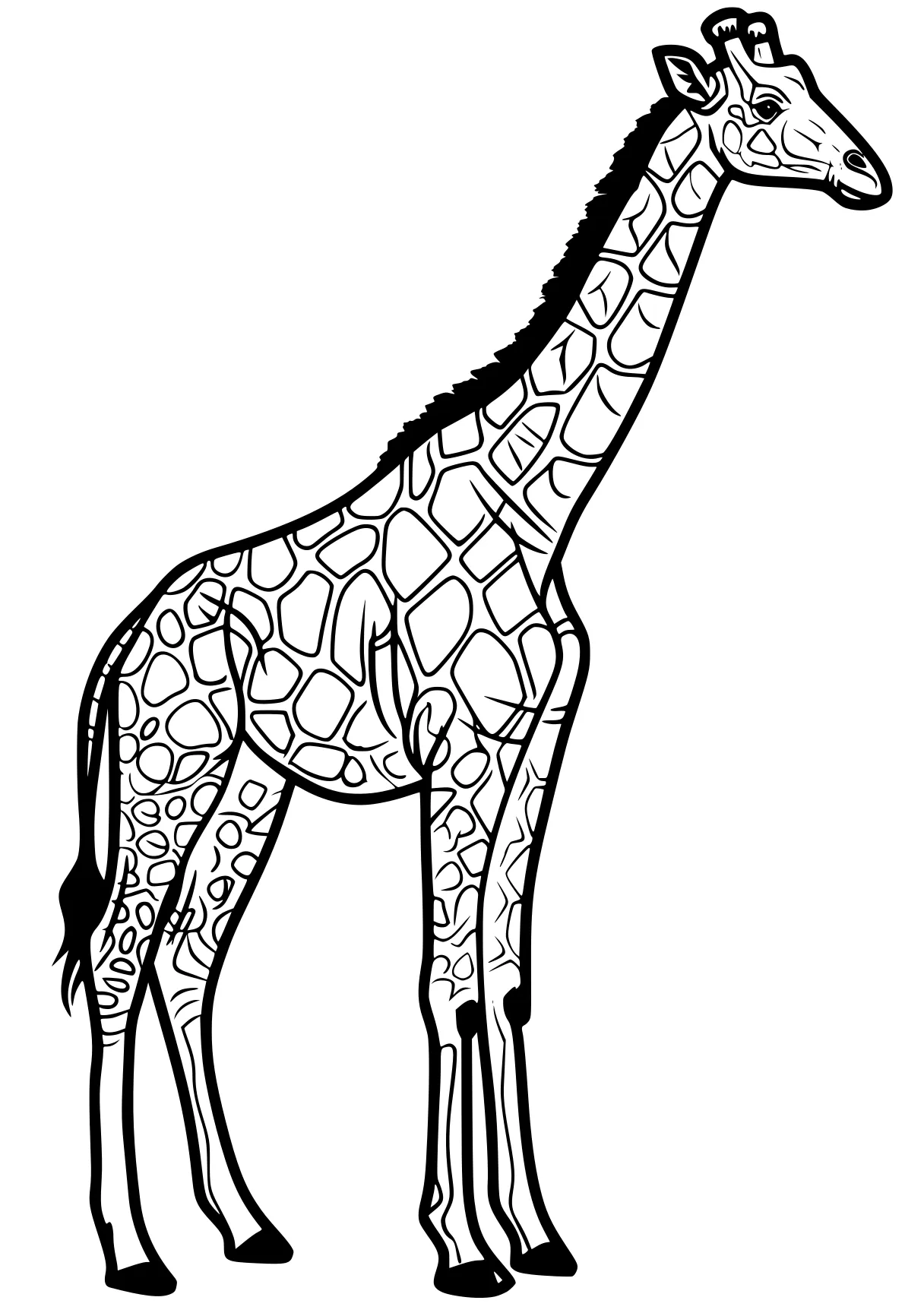 giraffe coloring pages brachiosaurus, giraffe, llama, camel, dino, free page downloads