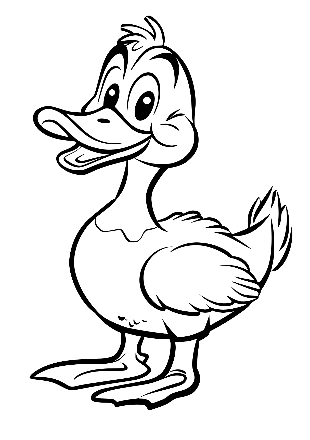 duck coloring pages duck, donald, bird, phineas, crane, free page downloads