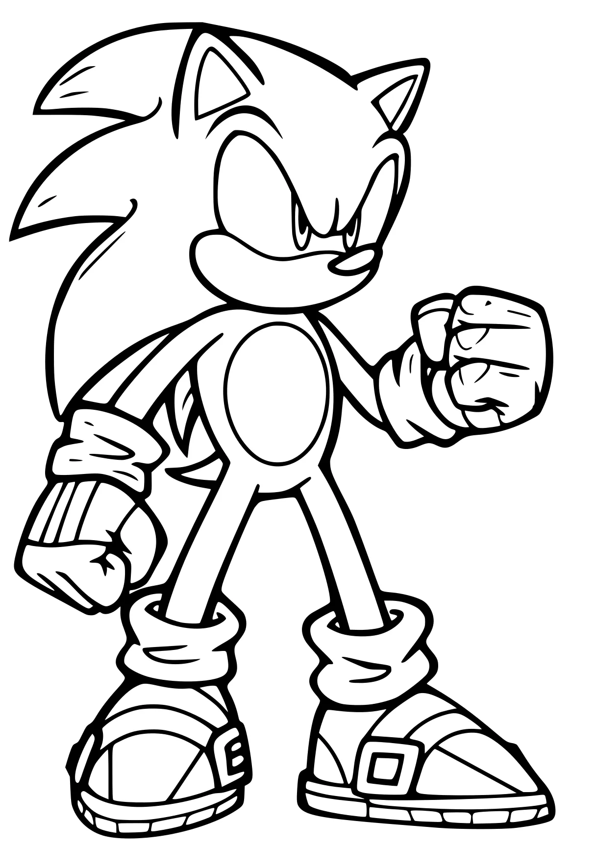 sonic for coloring knuckles, sonic, hedgehog, tails, mega, free page downloads