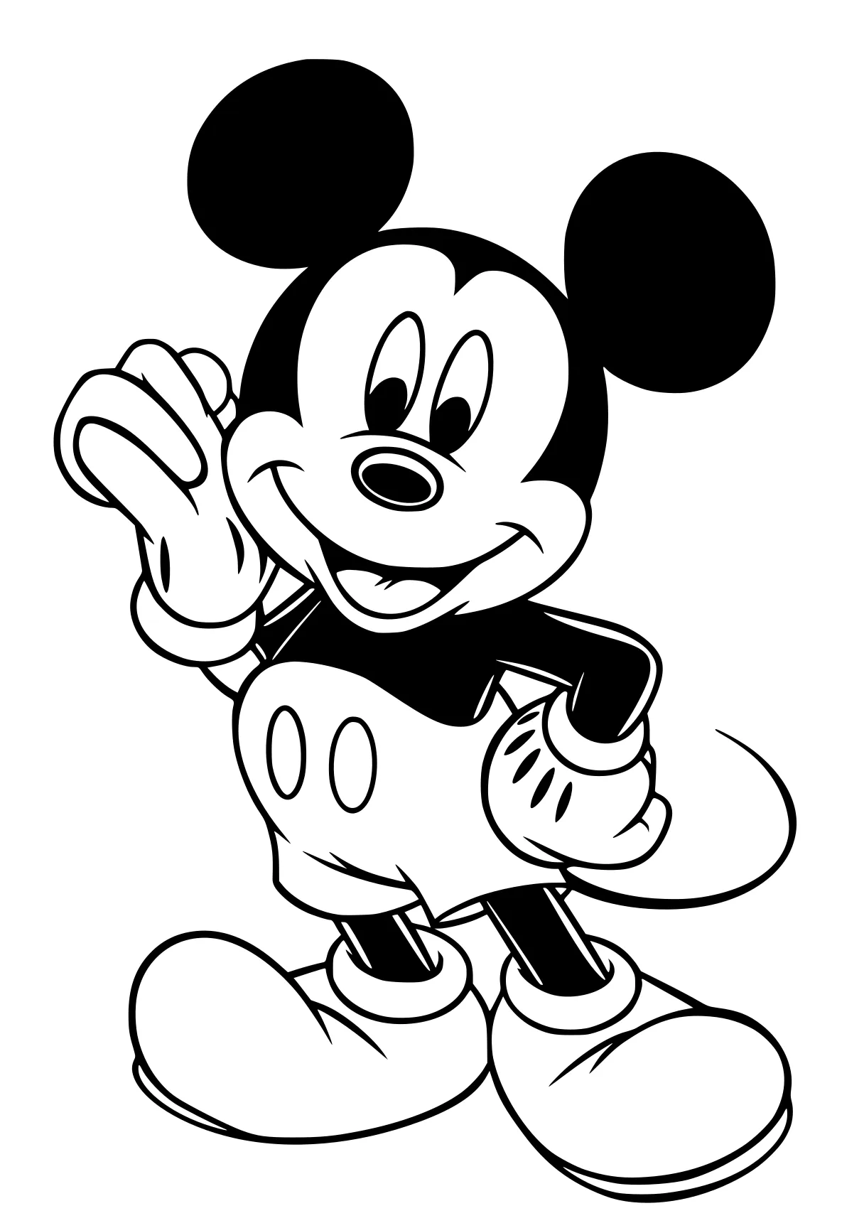 mickey coloring page mickey, mouse, minnie, disney, wall, free downloads