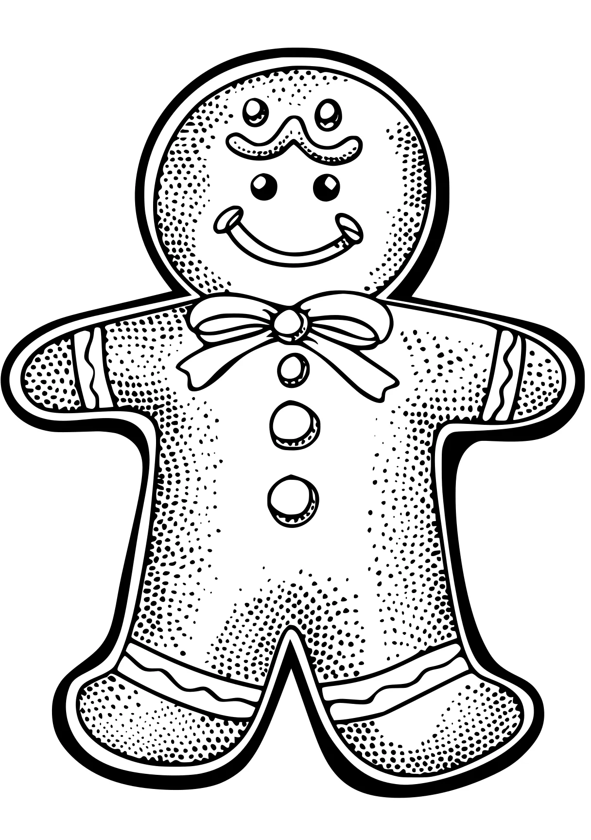 gingerbread man coloring page gingerbread, snowman, nutcracker, olaf, ornament, free downloads