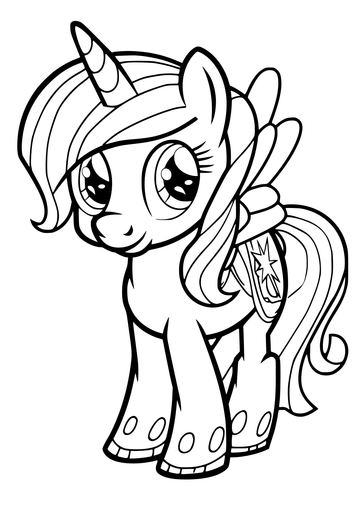 coloring pages my little pony applejack, fluttershy, pony, pinkie, rarity, free page downloads