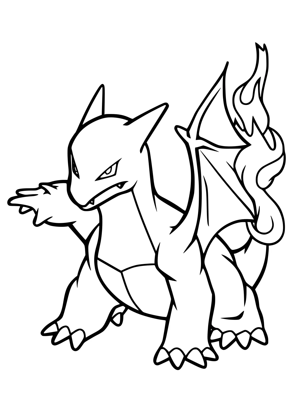 pokemon coloring pages charizard, dragon, arceus, gengar, destoroyah, free page downloads