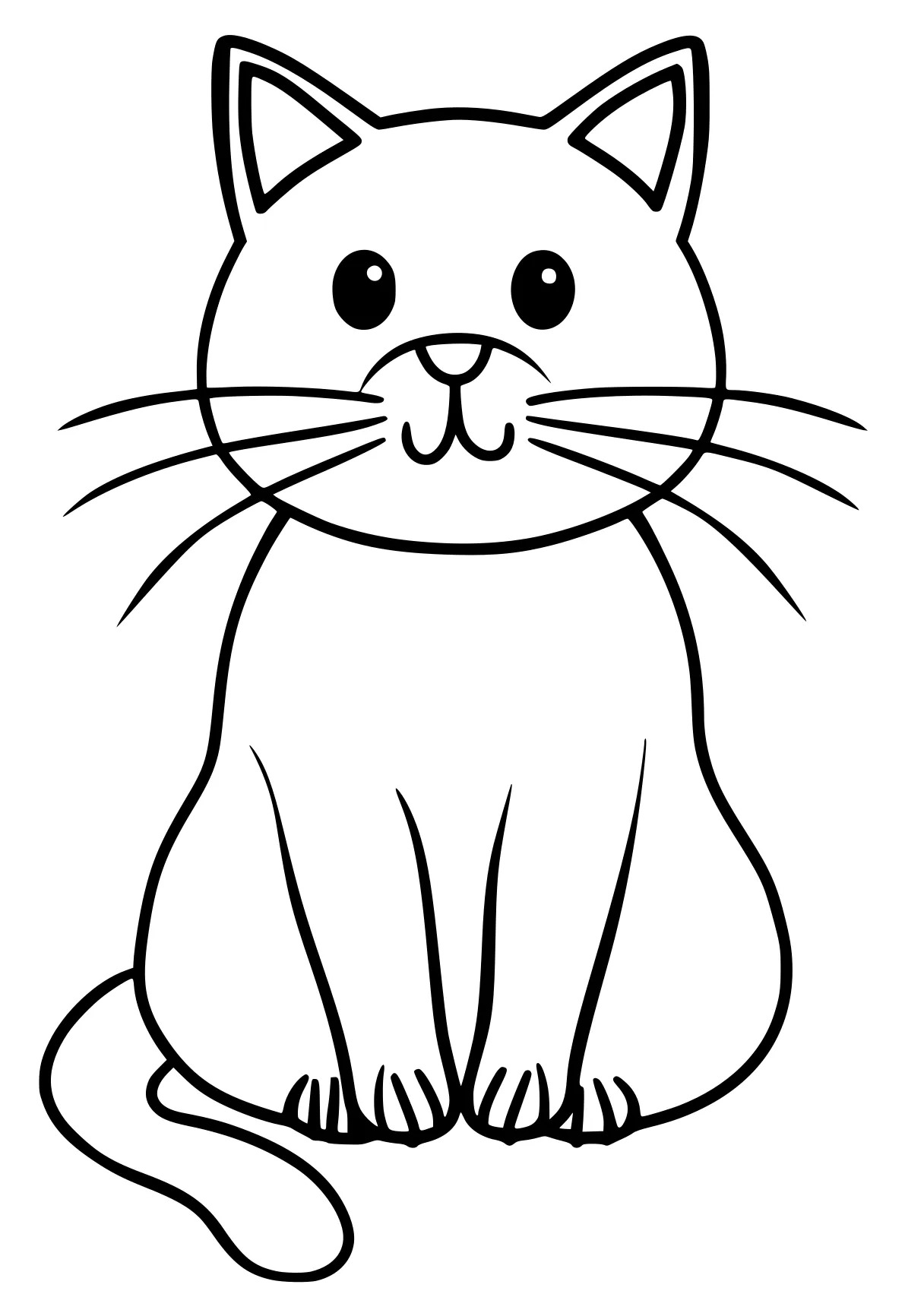 kitty coloring page aristocats, cat, mouse, kitty, free downloads