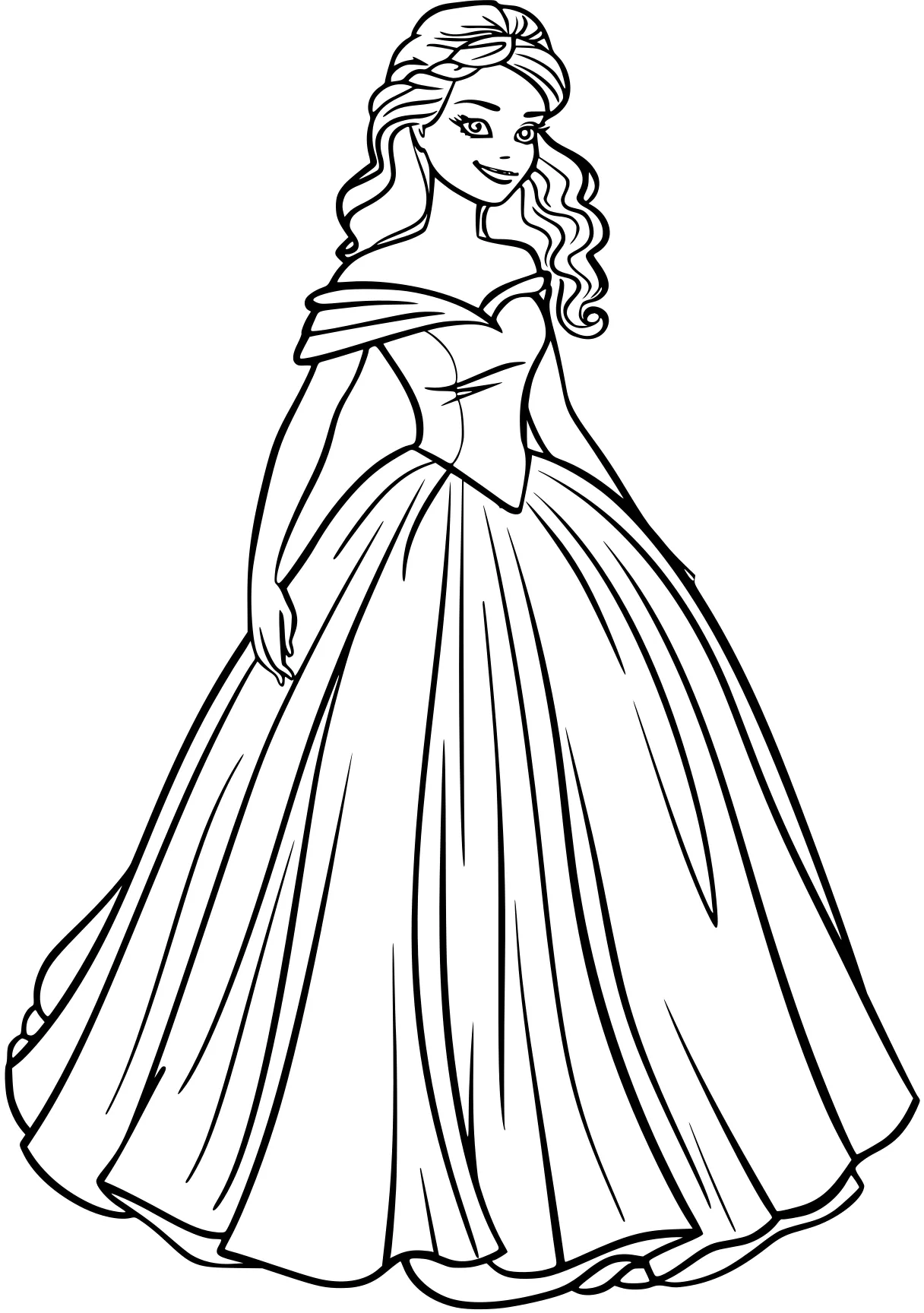 barbie coloring sheet cinderella, princess, dresses, rapunzel, free page downloads