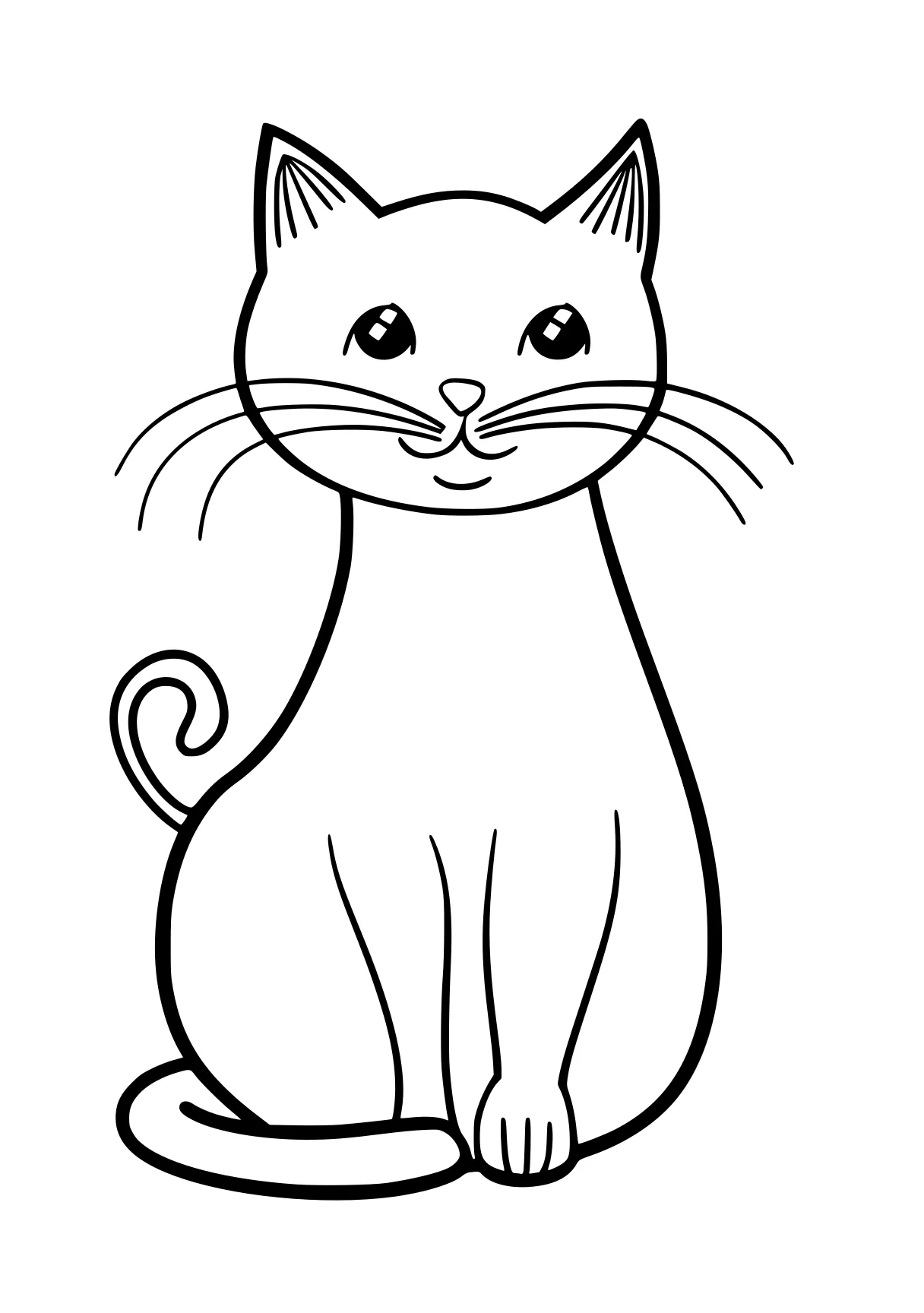 cat coloring cat, caticorn, kitty, aristocats, free page downloads