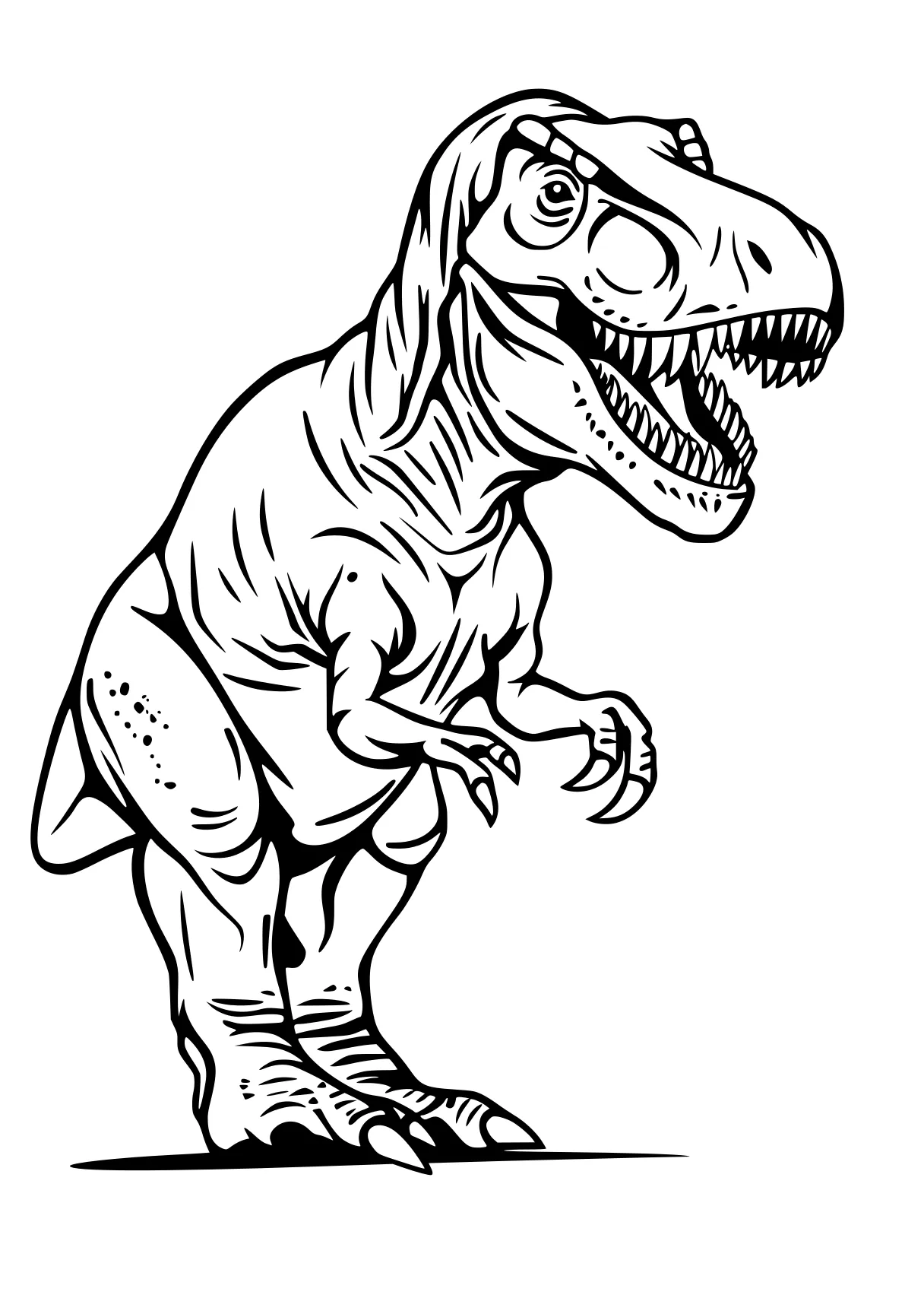 dinosaur coloring pages tyrannosaurus, trex, t-rex, indoraptor, velociraptor, free page downloads