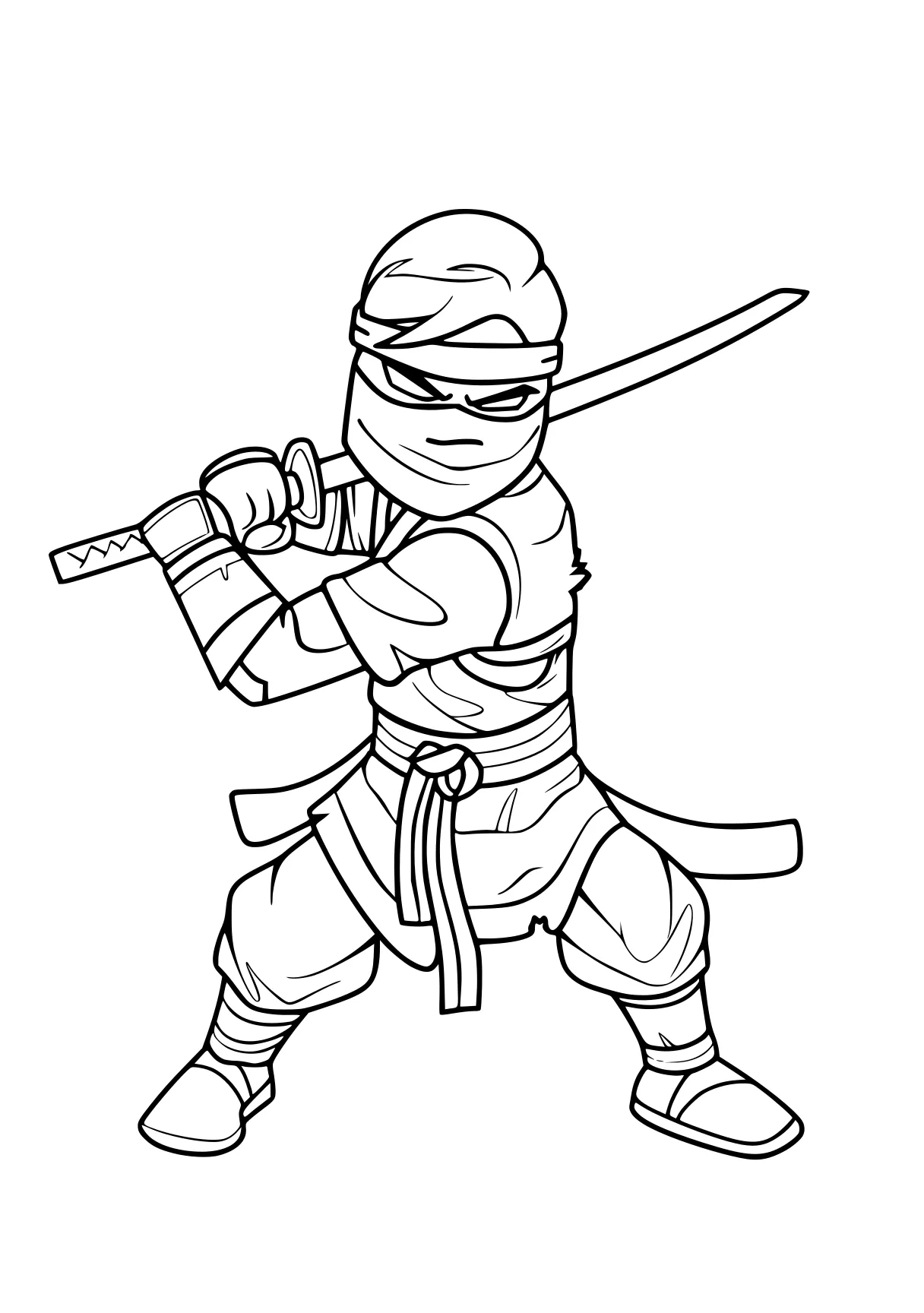 ninja coloring page ninja, tmnt, scorpion, katana, ninjago, free downloads