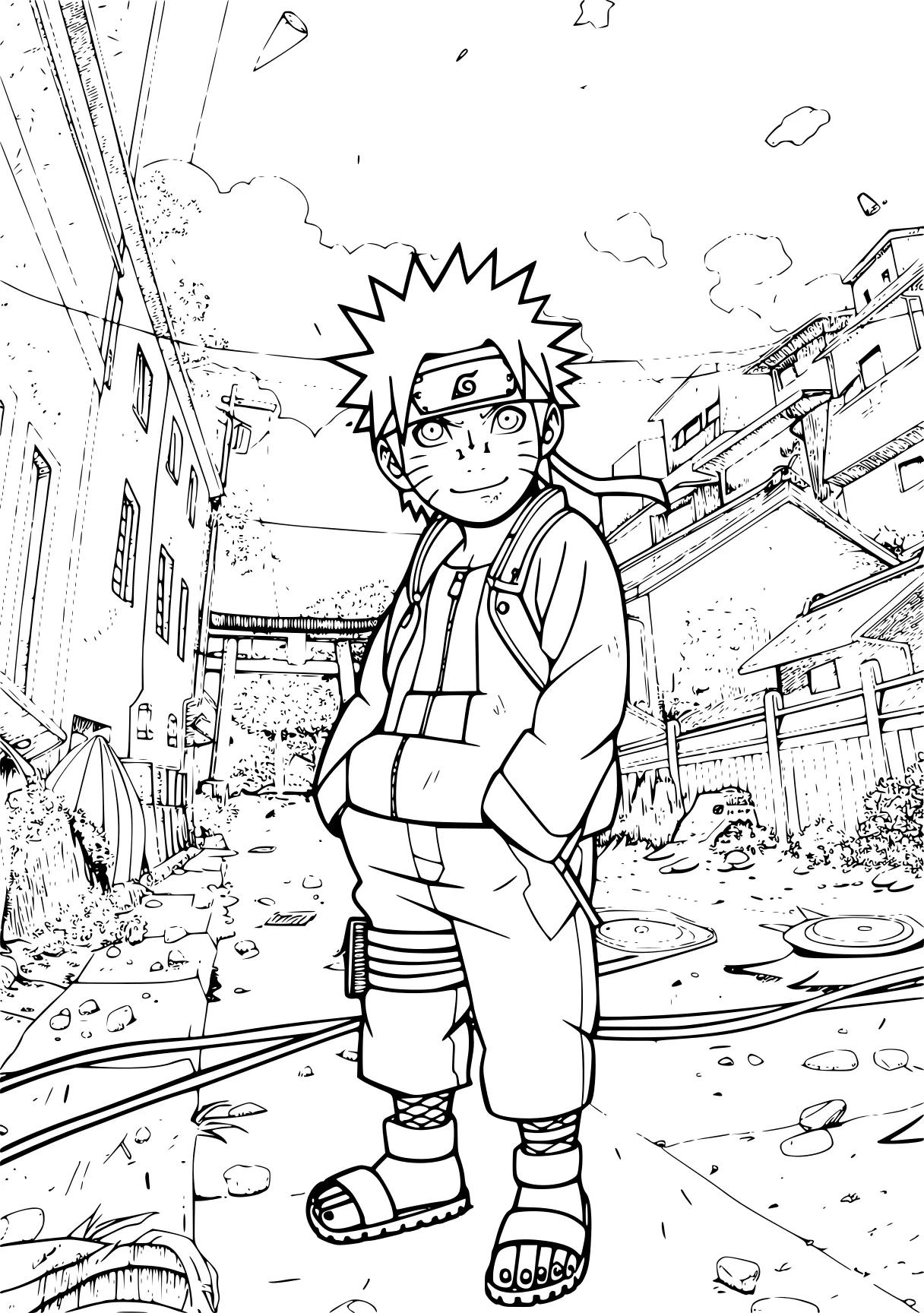 naruto coloring pictures naruto, tanjiro, sasuke, mha, boruto, free page downloads