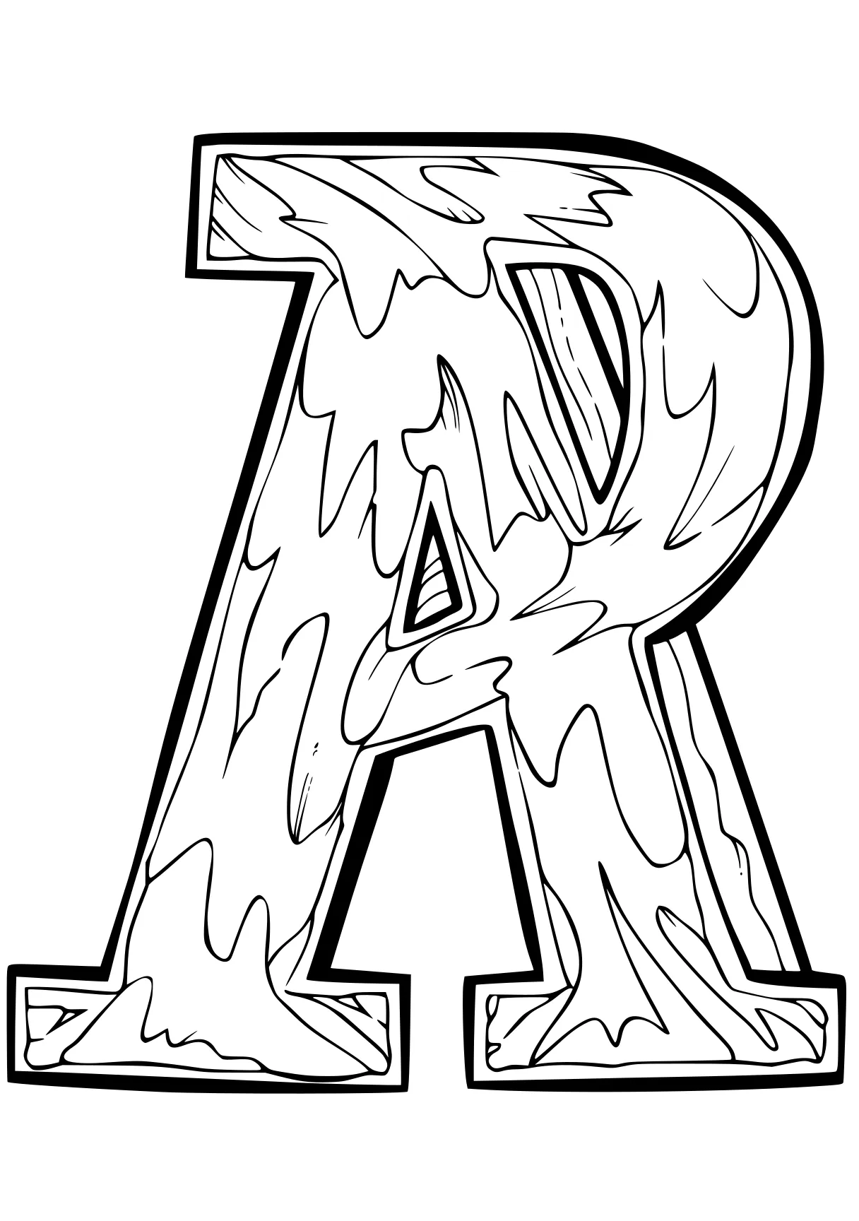 alphabet coloring pages a4, a, ark, an, mha, free page downloads