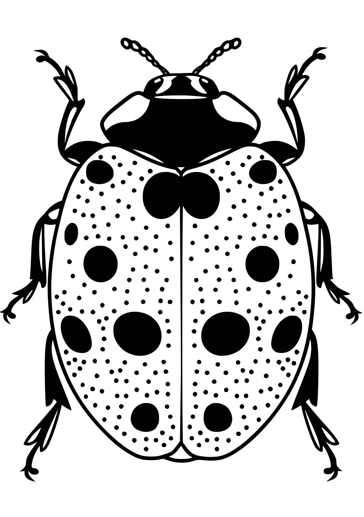 miraculous ladybug colouring pages ladybug, insect, insects, dot, bugs, free coloring page downloads