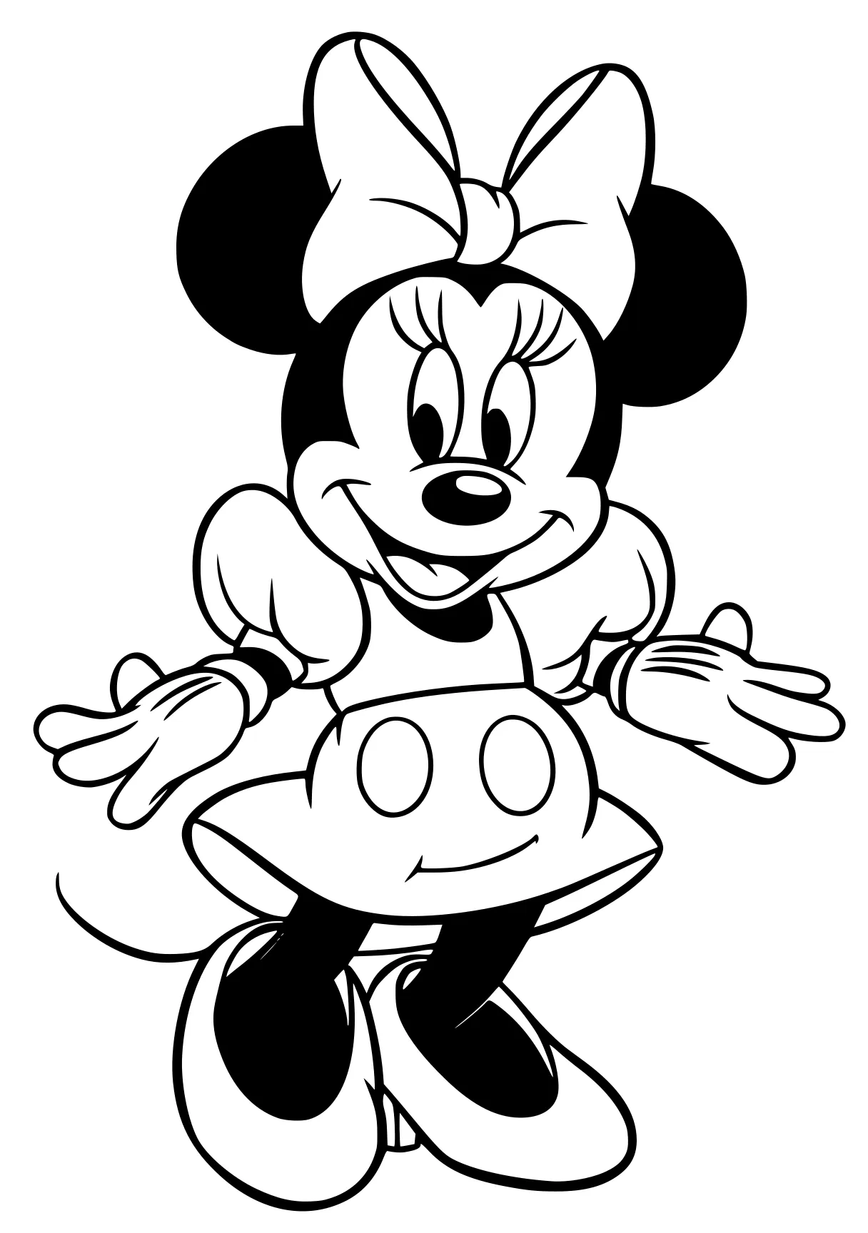 minnie coloring page mickey, minnie, mouse, goofy, disney, free downloads