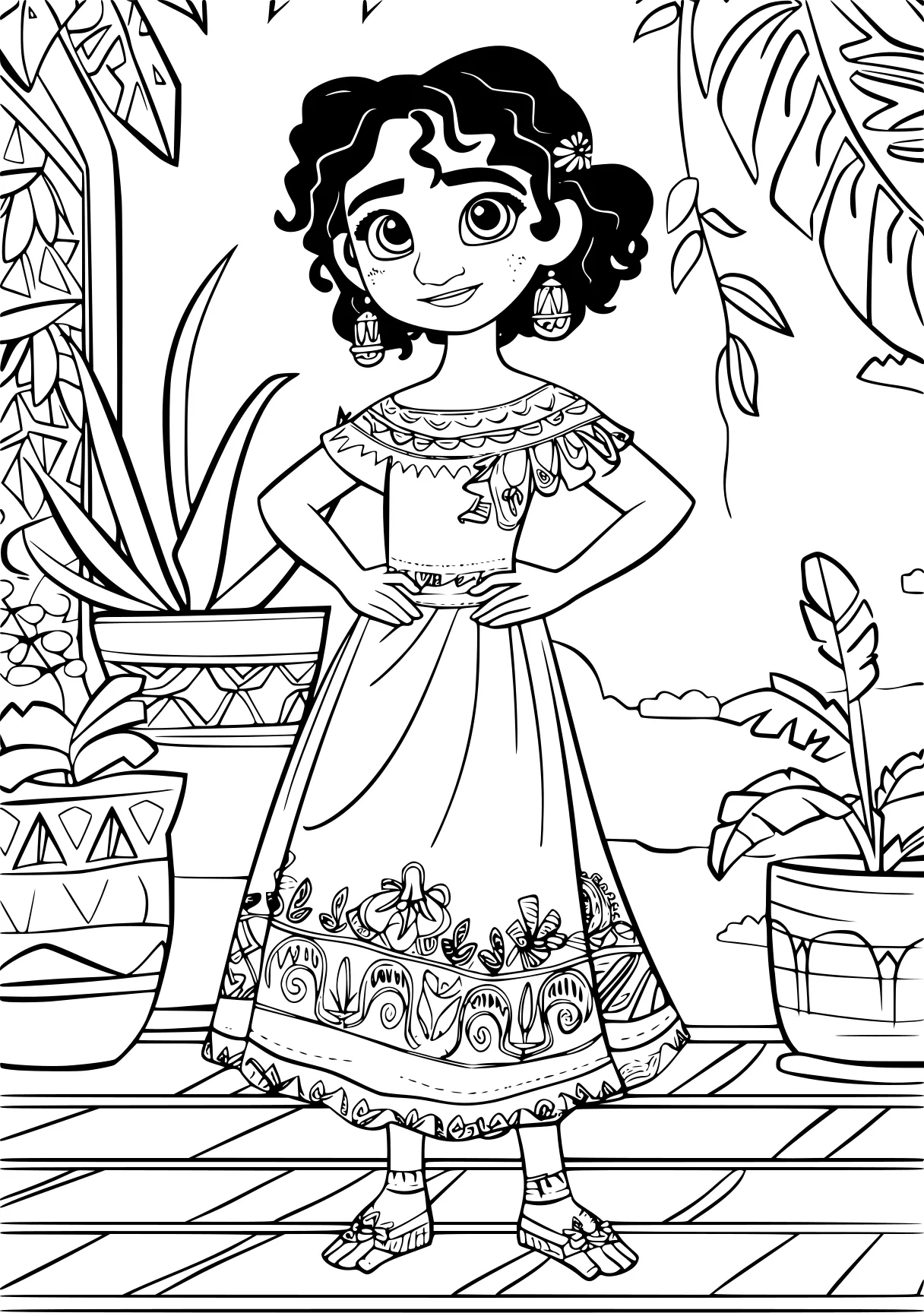 encanto colouring pages, moana, coloring, colouring, free coloring page downloads