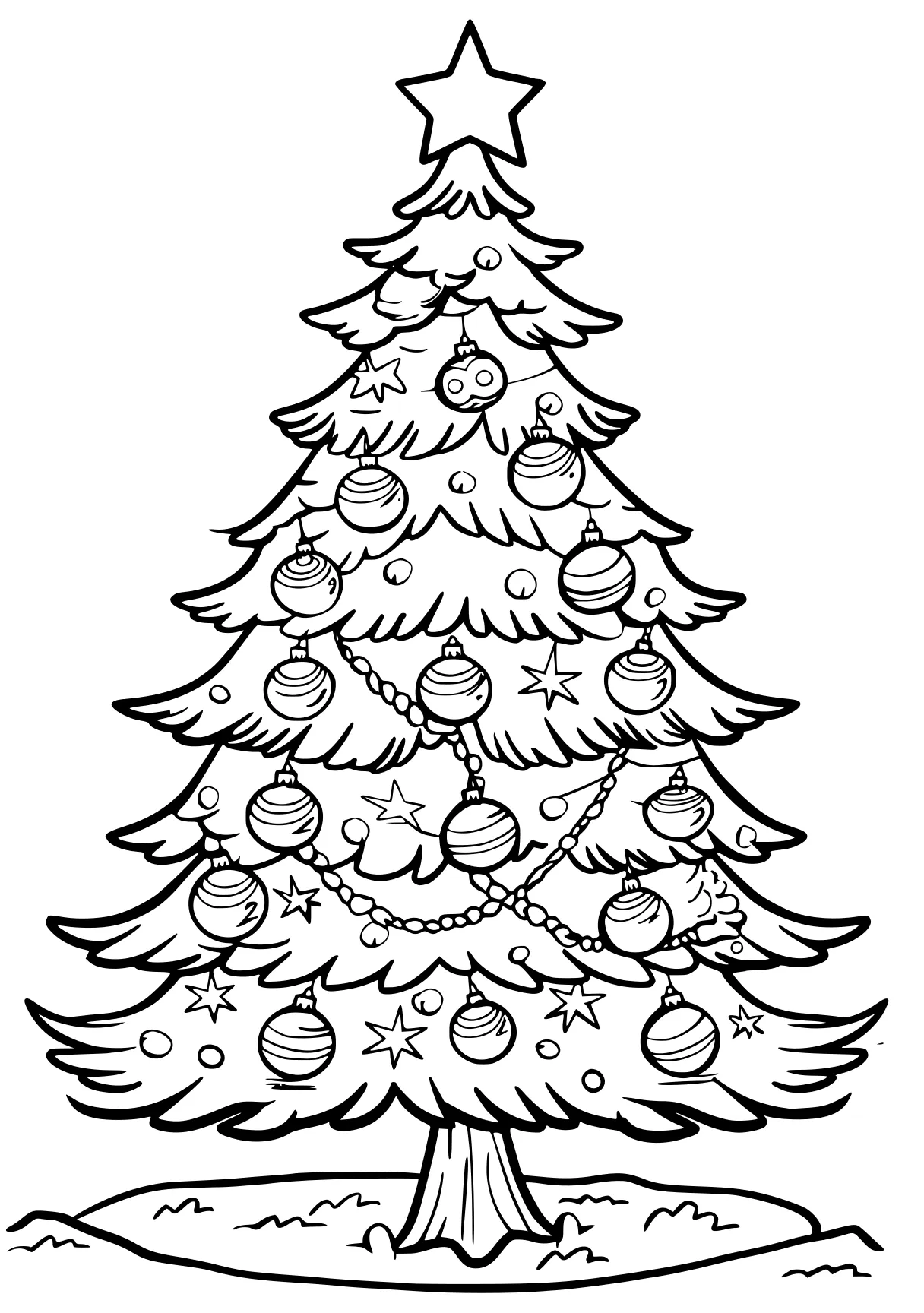 christmas tree pictures to color ornament, tree, merry, christmas, free coloring page downloads