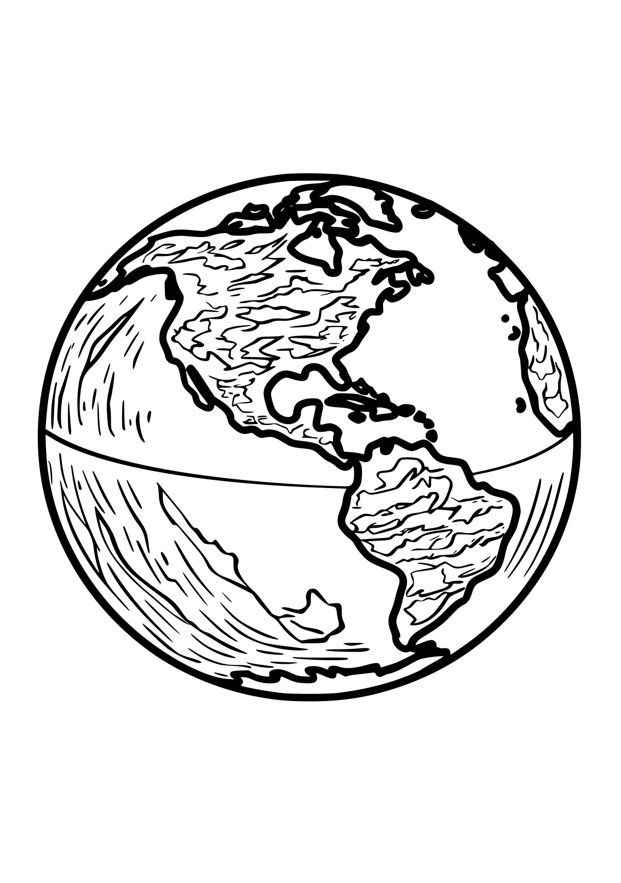 earth coloring page globe, earth, world, size, middle, free downloads