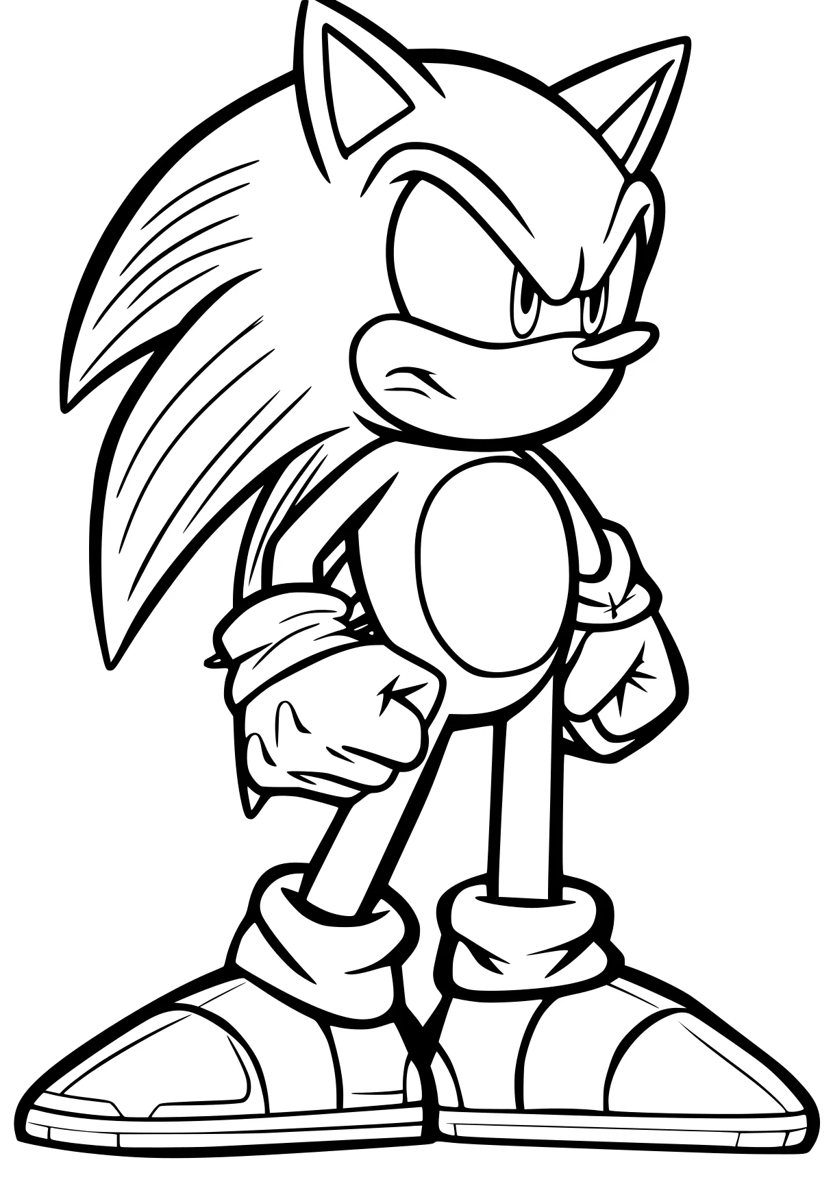 sonic coloring sheet sonic, knuckles, hedgehog, tails, eggman, free page downloads