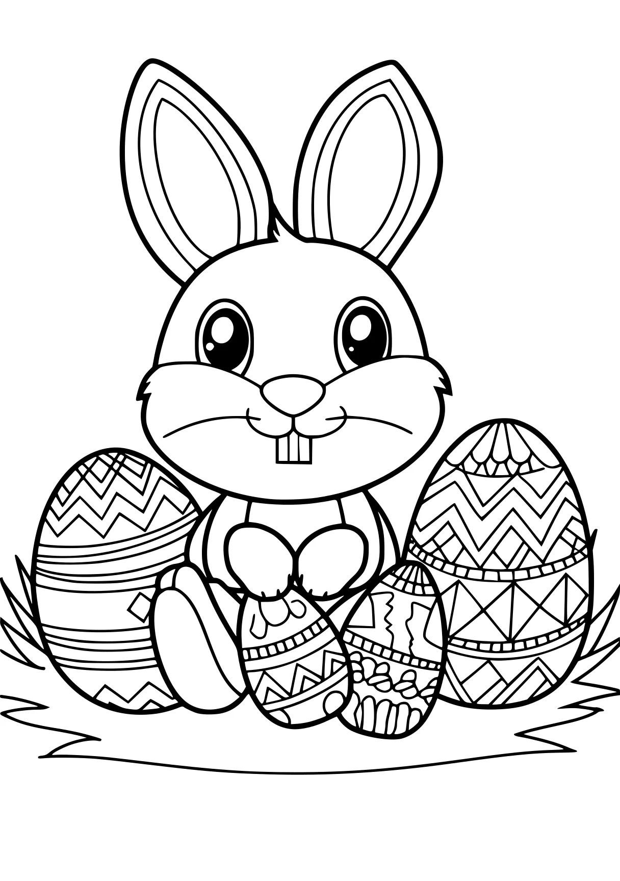 free coloring pages for kids, bunny, rabbit, easter, page downloads