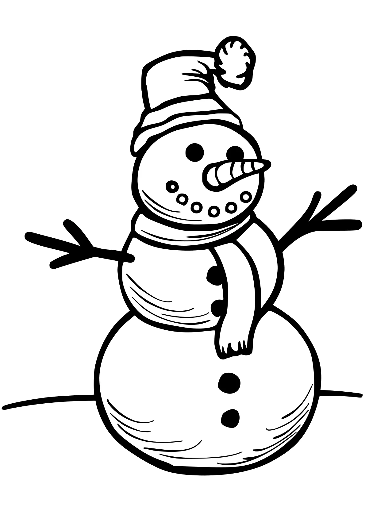 snowman coloring page snowman, olaf, merry, december, snow, free downloads