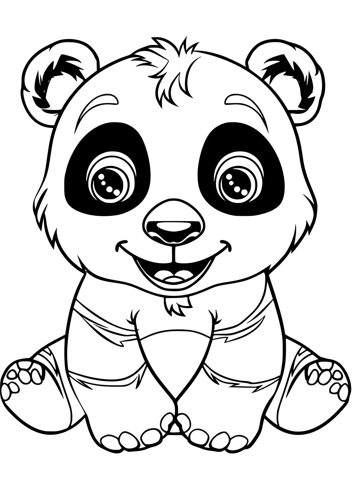 printable pictures panda, raccoon, fazbear, racoon, bear, free coloring page downloads