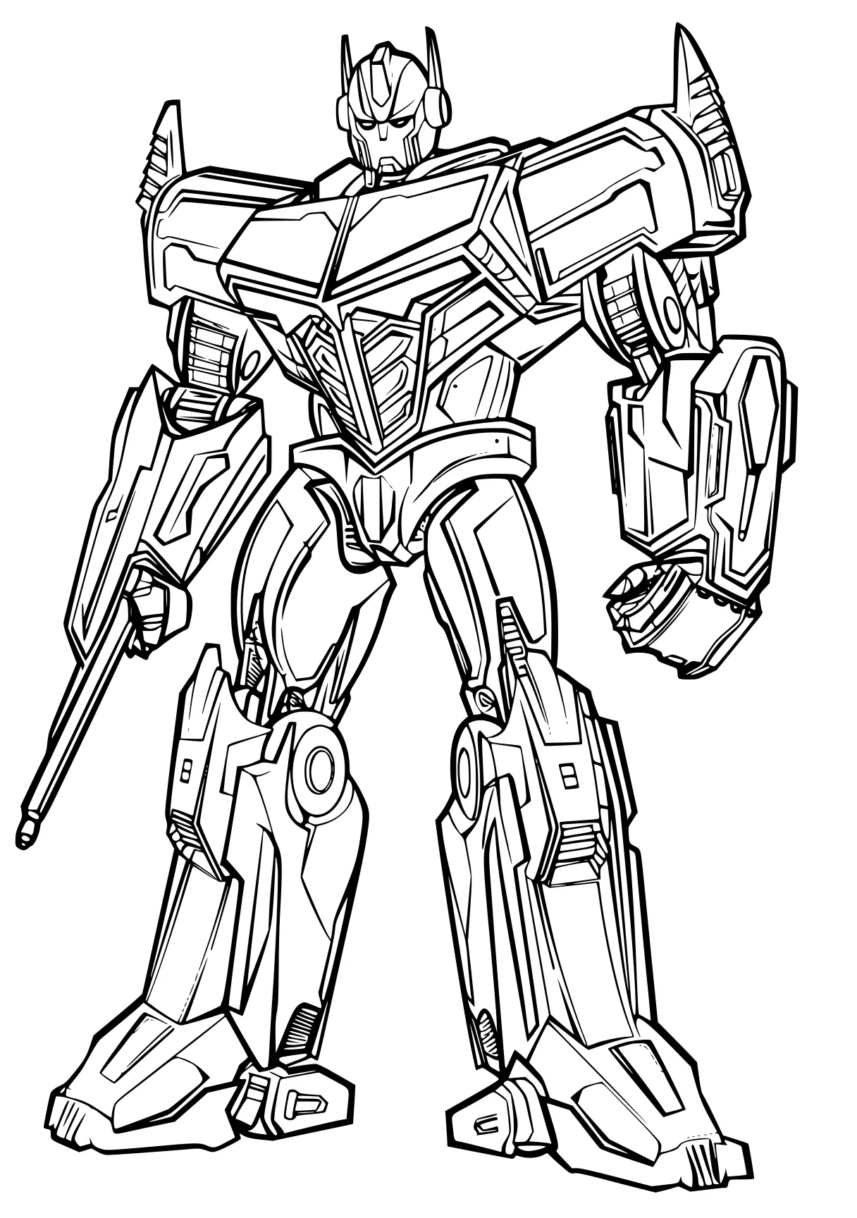 transformer coloring page optimus, megatron, gundam, rid, transformers, free downloads