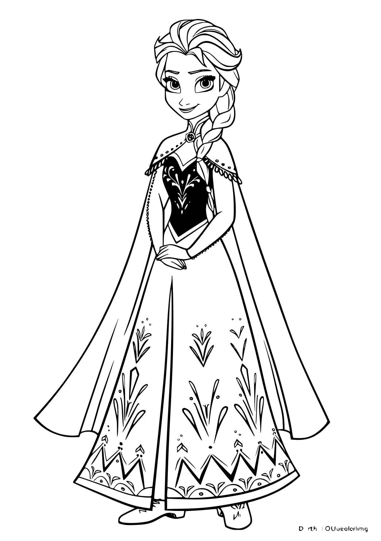 elsa frozen coloring pages rosalina, princess, dresses, cinderella, lady, free page downloads