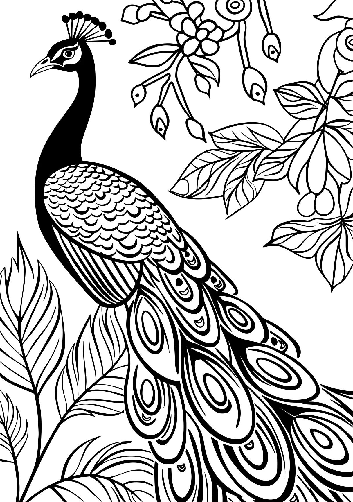 peacock coloring, peacock, colouring, feathers, free page downloads