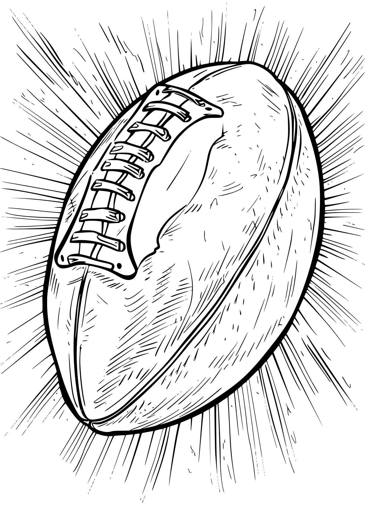 football coloring sheet ball, sports, football, size, nfl, free page downloads