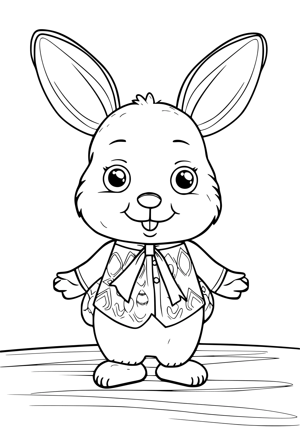 coloring pages for easter bunny, rabbit, alvin, bunzo, arthur, free page downloads