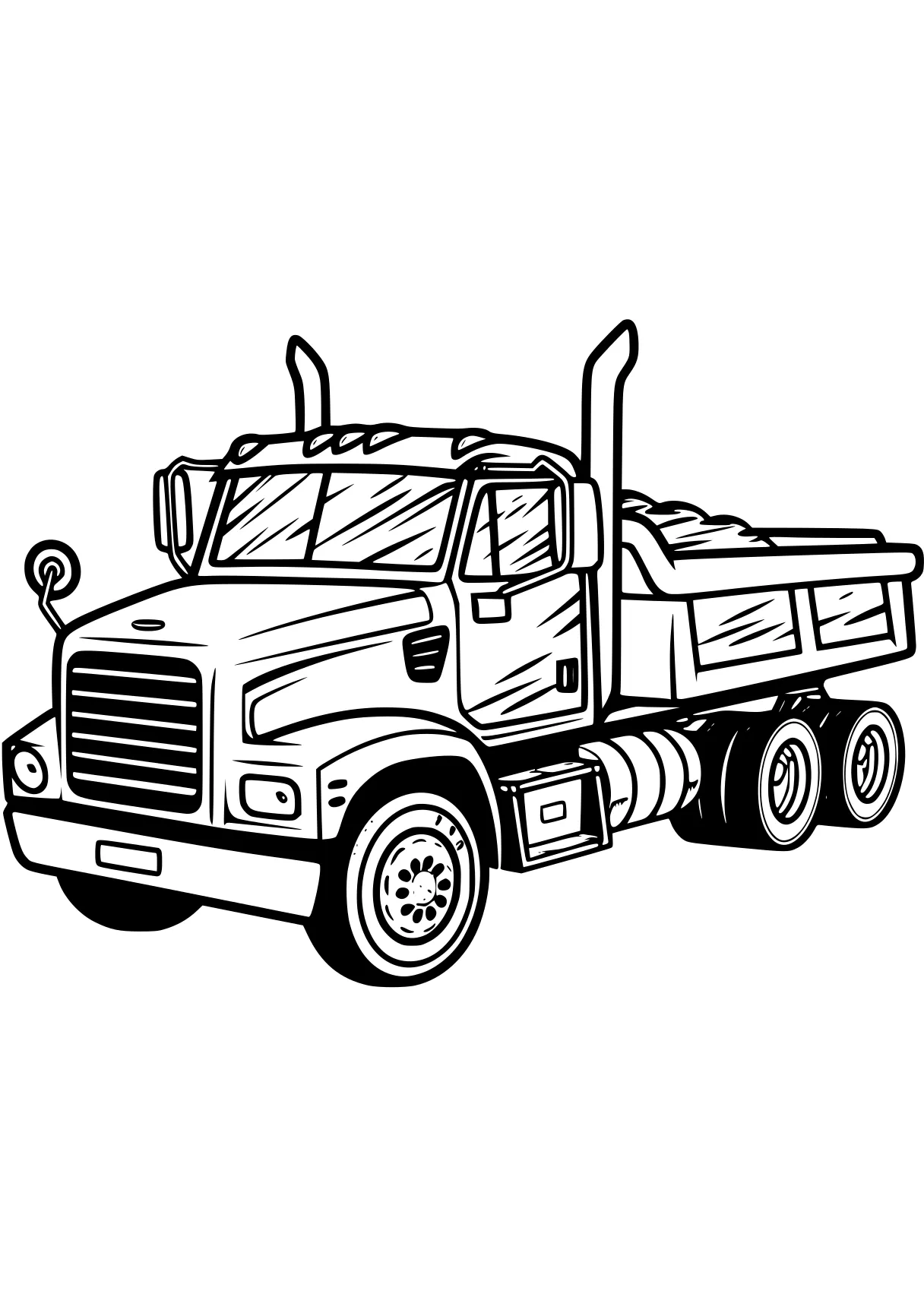 truck coloring pages truck, trucks, semi, vehicle, optimus, free page downloads