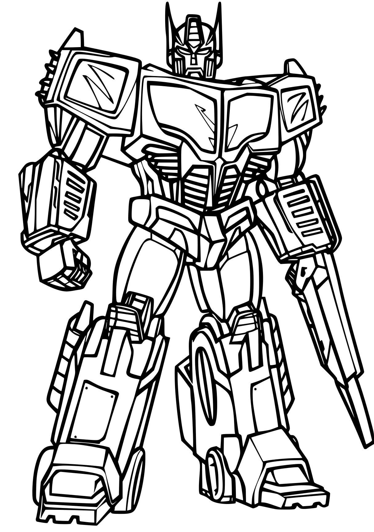 transformer coloring page optimus, megatron, gundam, rid, transformer, free downloads