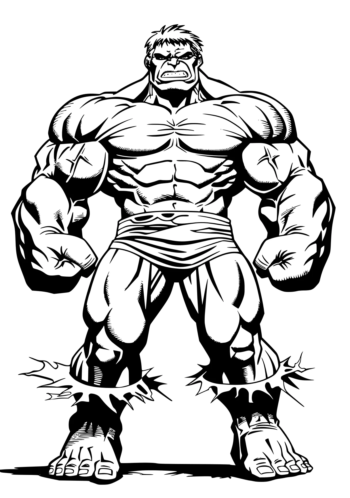 hulk coloring page broly, wolverine, hulk, goliath, frieza, free downloads