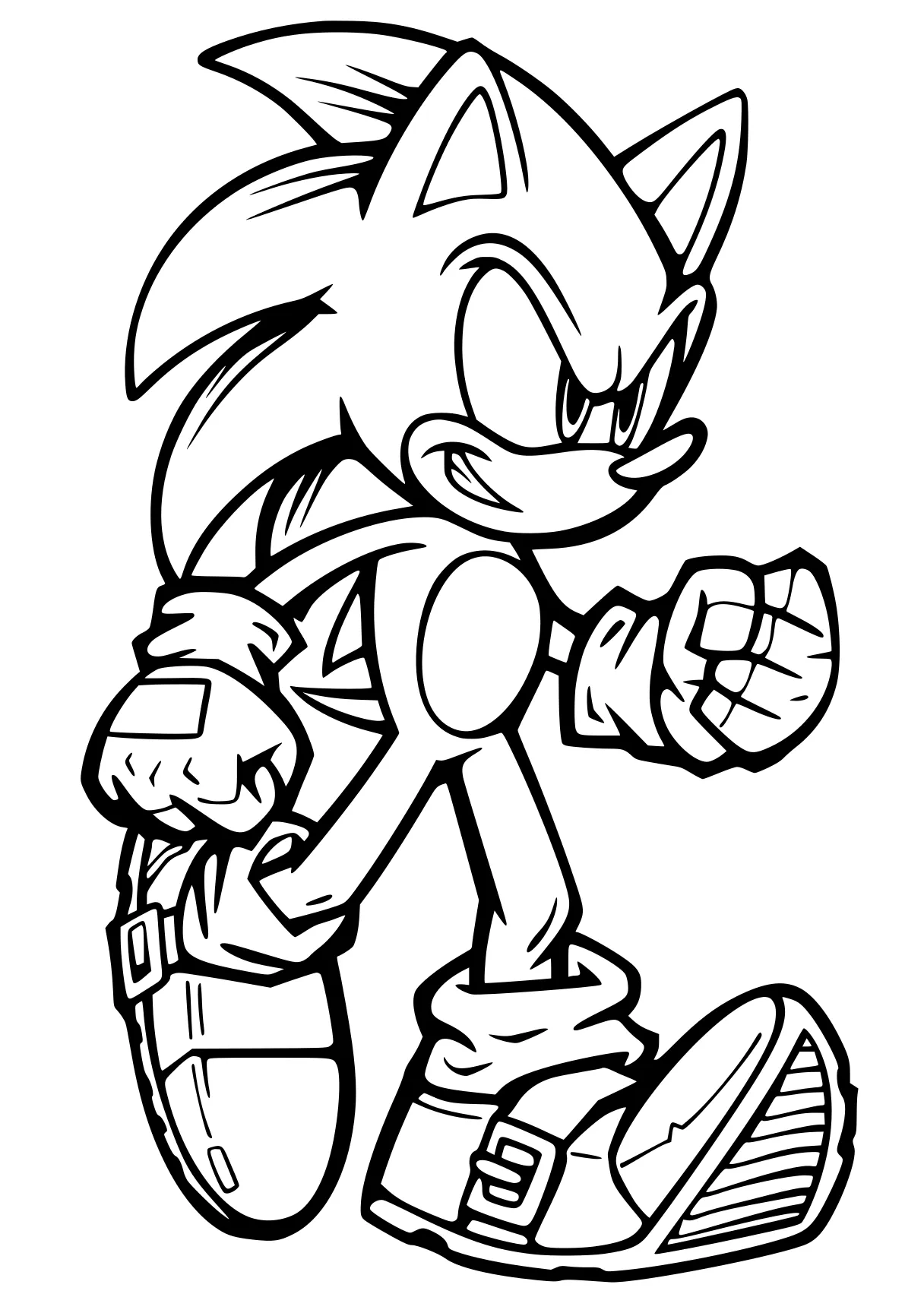 super sonic colouring pages sonic, knuckles, tails, hedgehog, amy, free coloring page downloads