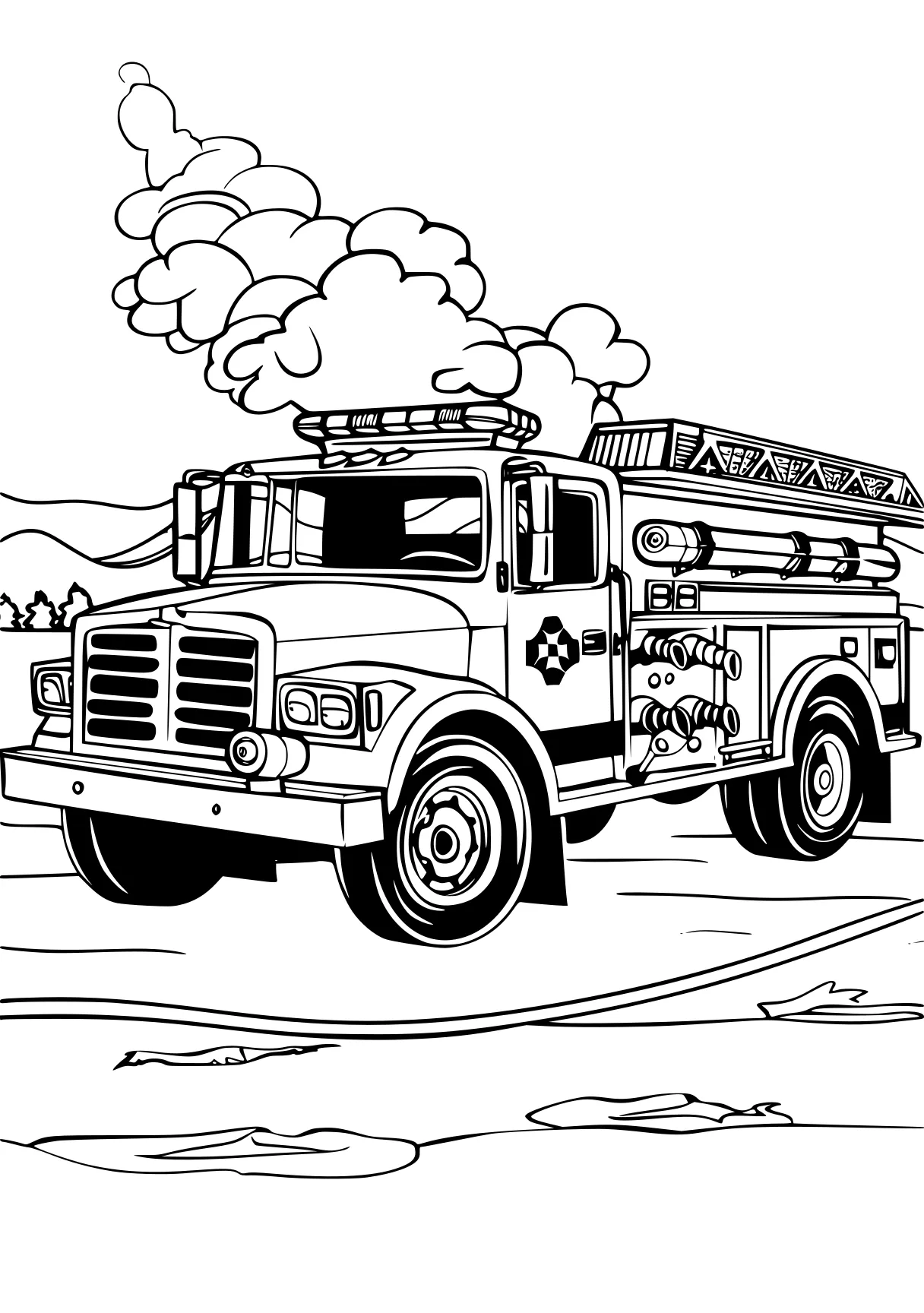 fire truck coloring page firefighter, fireman, ambulance, truck, free downloads