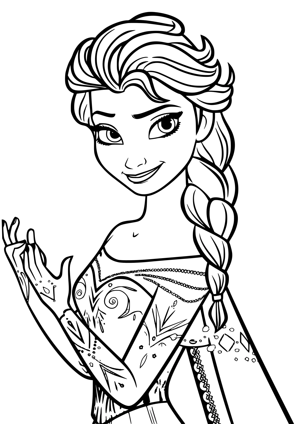 elsa frozen coloring pages moana, elsa, jasmine, rapunzel, tangled, free page downloads